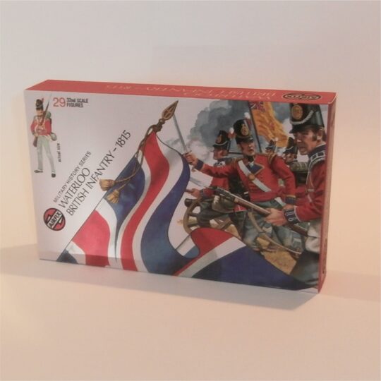 Airfix Empty Waterloo Series British Infantry Repro Box