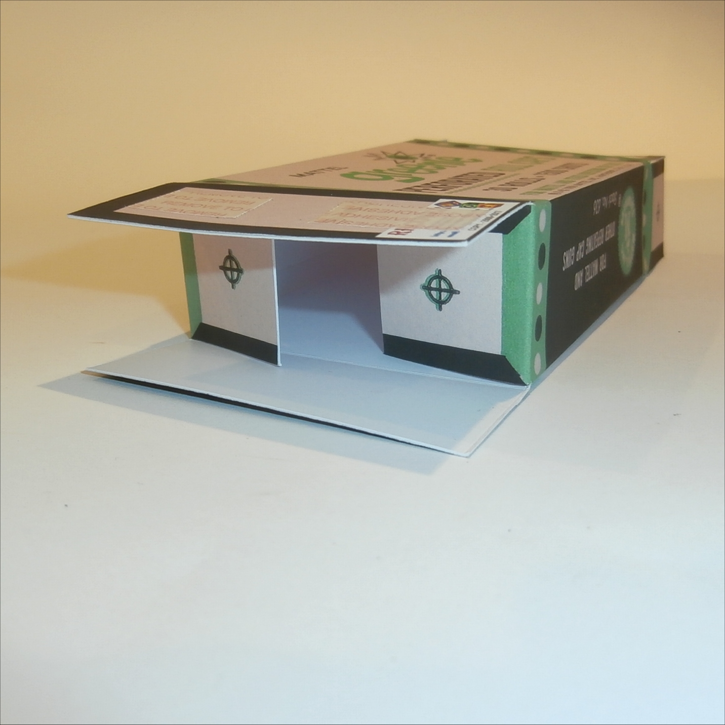 Mattel Greenie Perforated Caps 30 Rolls Empty Repro Box