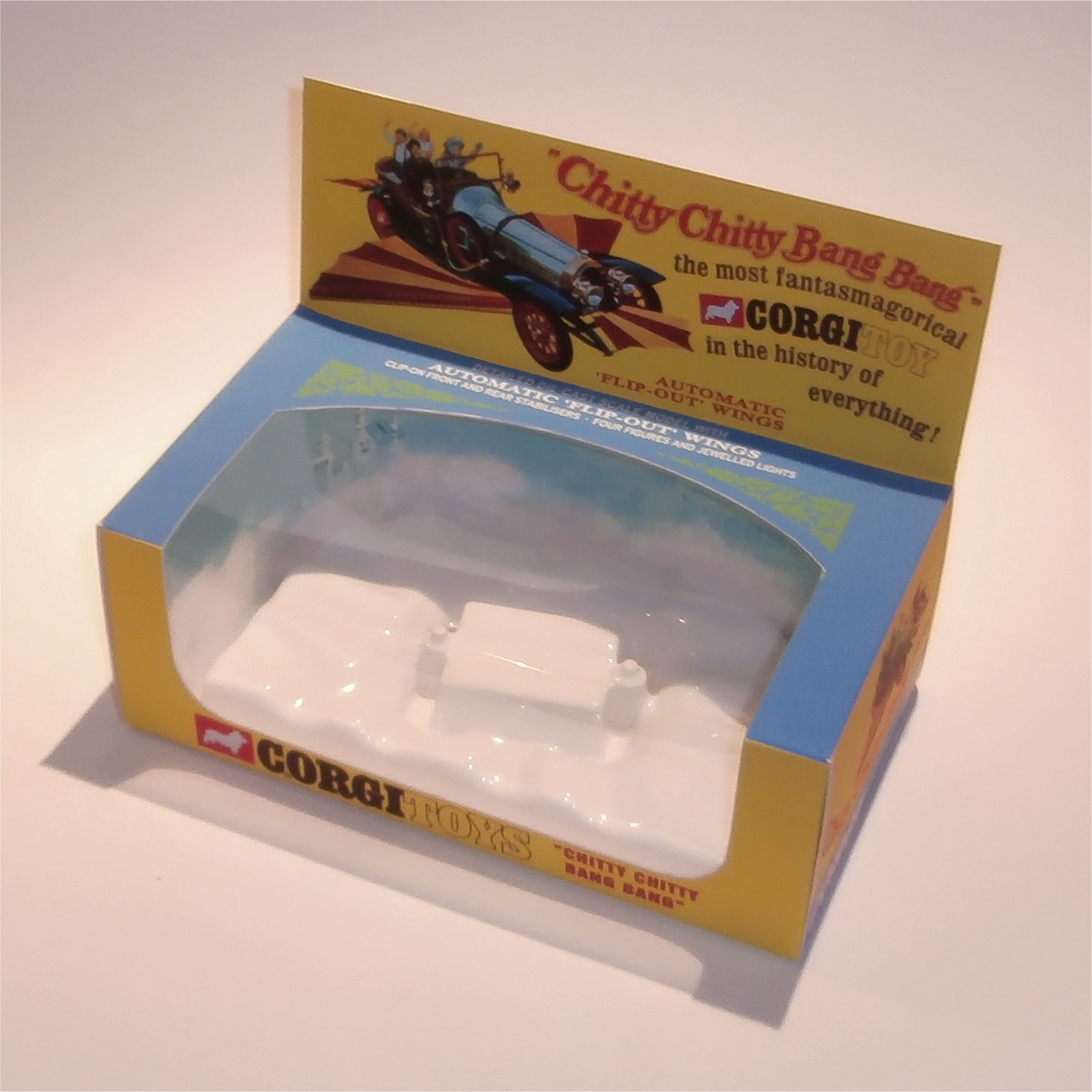 Corgi Toys 266 Chitty Chitty Bang Bang Empty Repro Box Set
