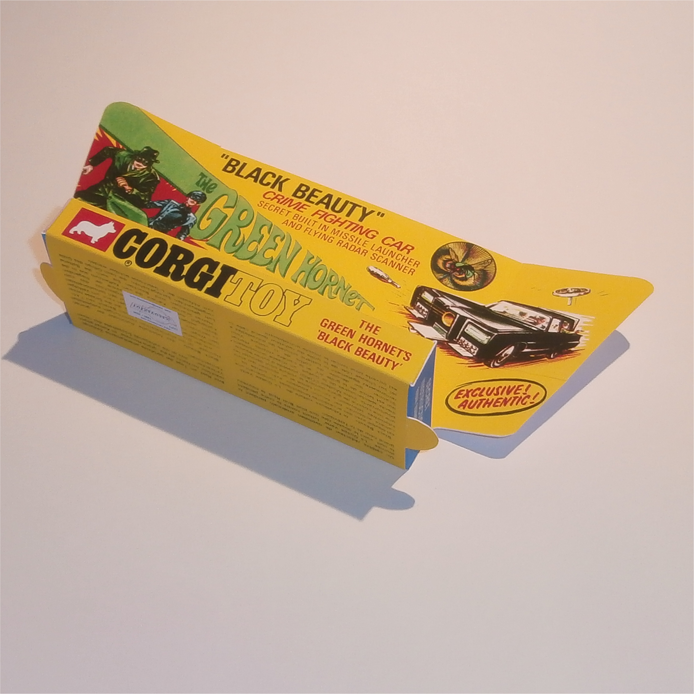 Corgi Toys 268 Green Hornet Black Beauty Repro Box Display Tray Only