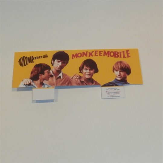 Corgi Toys 277 Corgi Monkee Mobile Repro Header Card Only