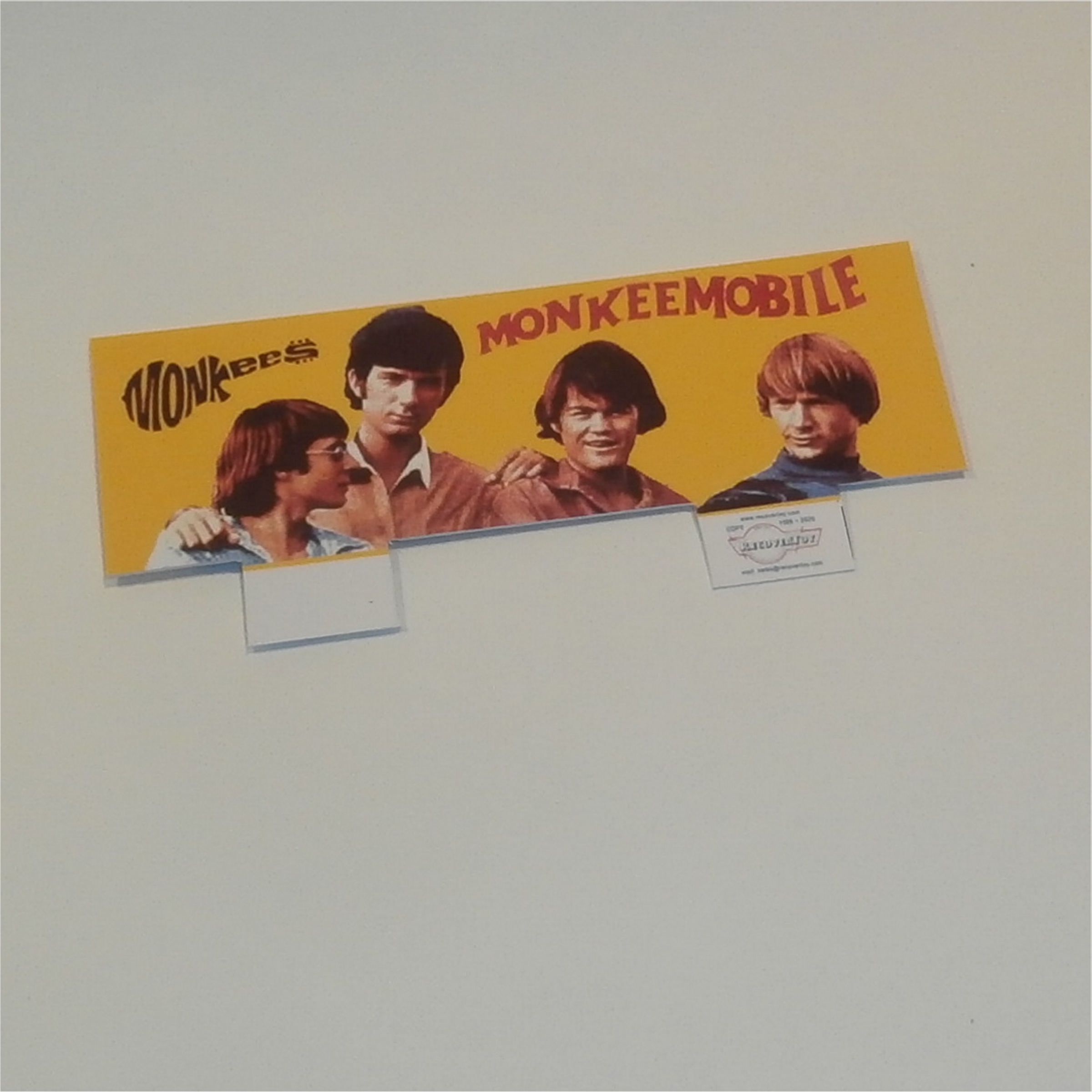 Corgi Toys 277 Corgi Monkee Mobile Repro Header Card Only