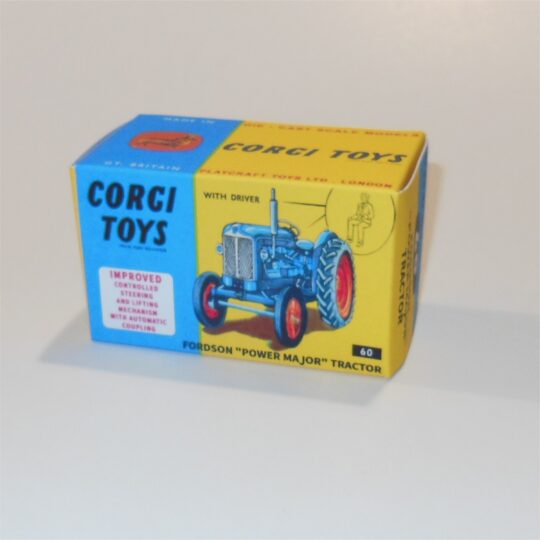 Corgi Toys 60 Fordson Power Major Tractor Repro Box