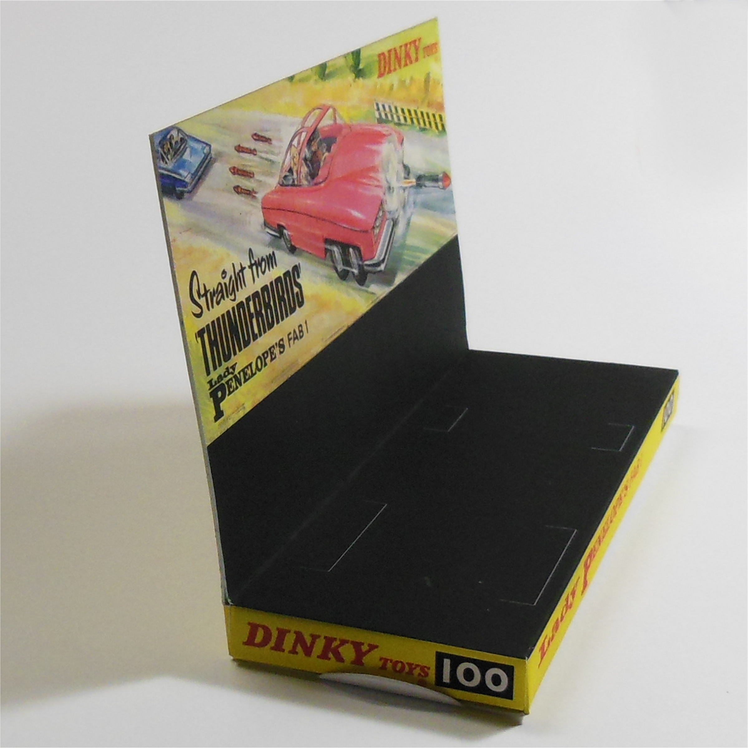 Dinky Toys 100 FAB1 Thunderbirds Lady Penelope Rolls Royce Repro Display Stand
