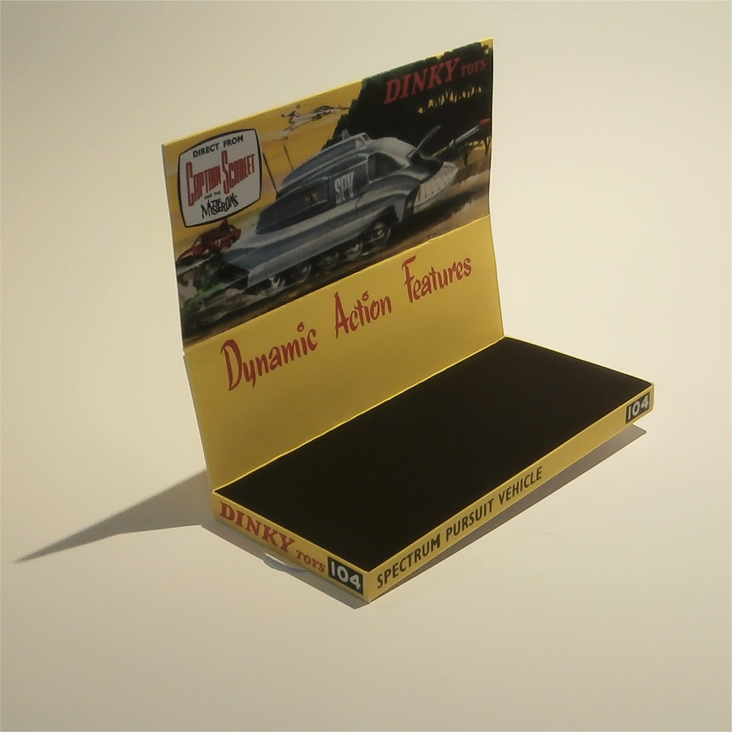 Dinky Toys 104 Spectrum Pursuit Vehicle Repro Box Set
