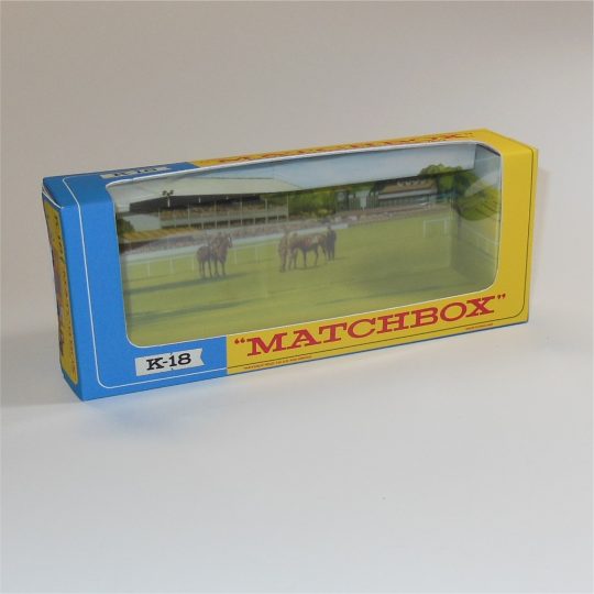 Matchbox Lesney King Size K 18 Dodge Articulated Horse Box Repro Box Set