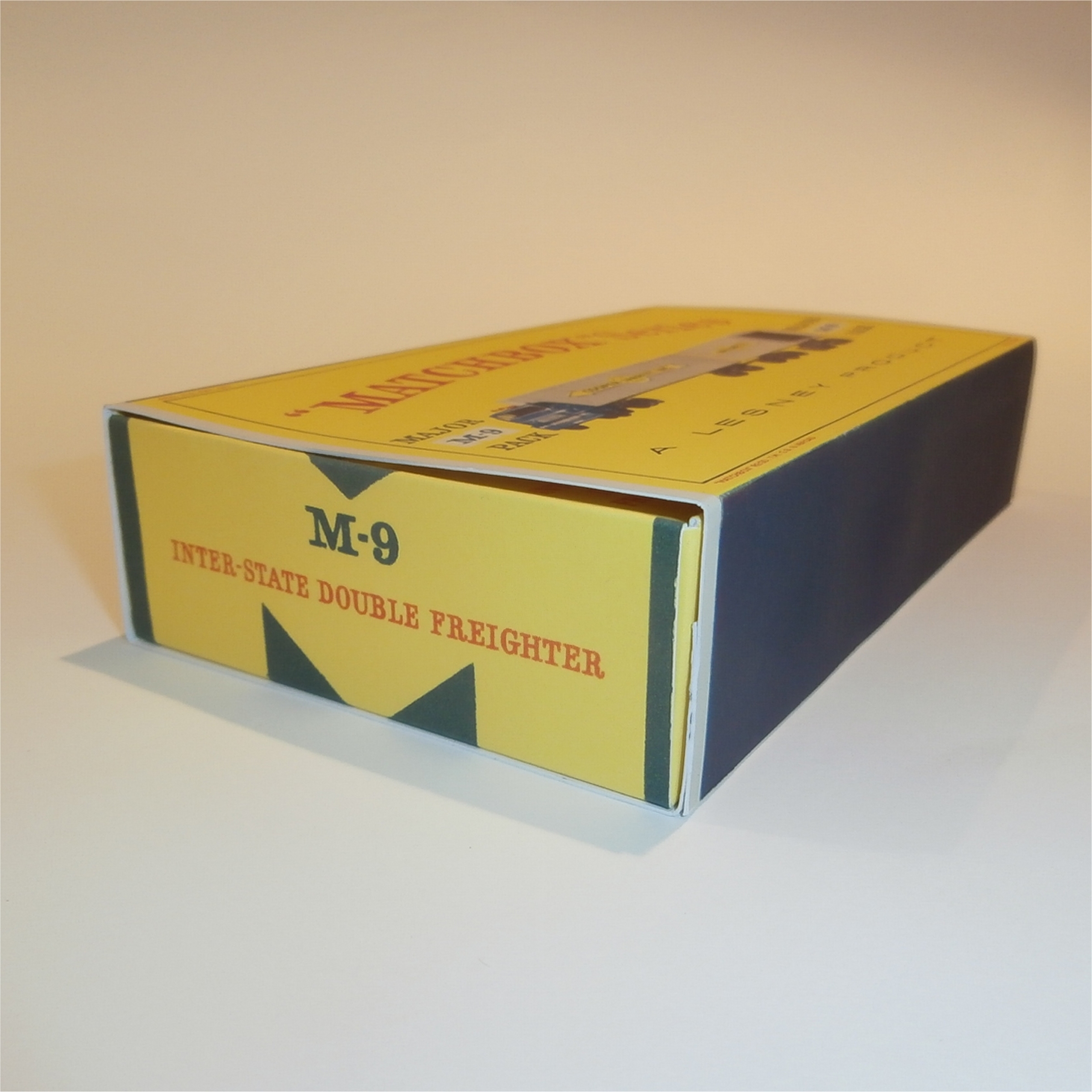 Matchbox Major Pack 9 a1 Interstate Double Freighter D Style Repro Box Set