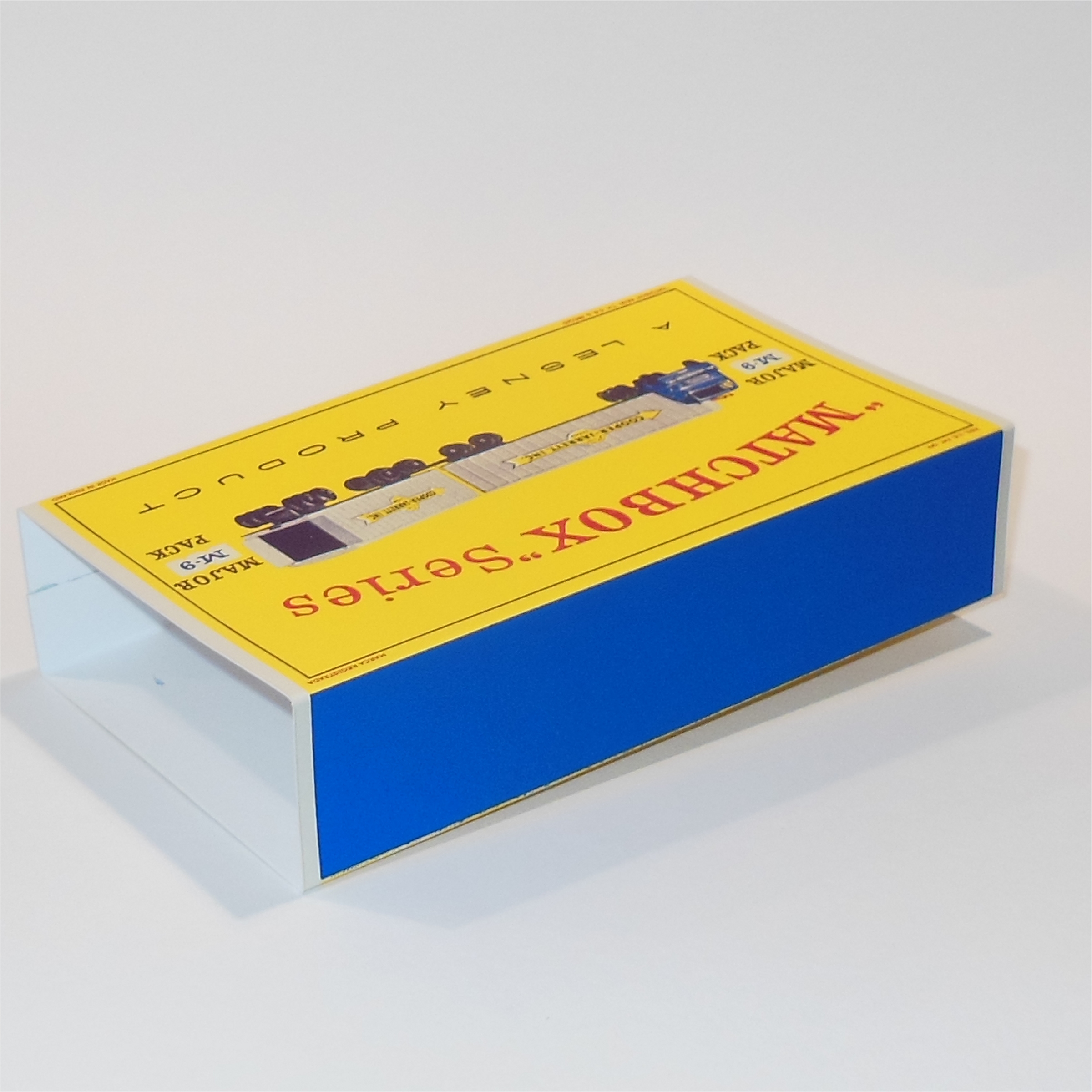 Matchbox Major Pack 9 a1 Interstate Double Freighter D Style Repro Outer Sleeve Only