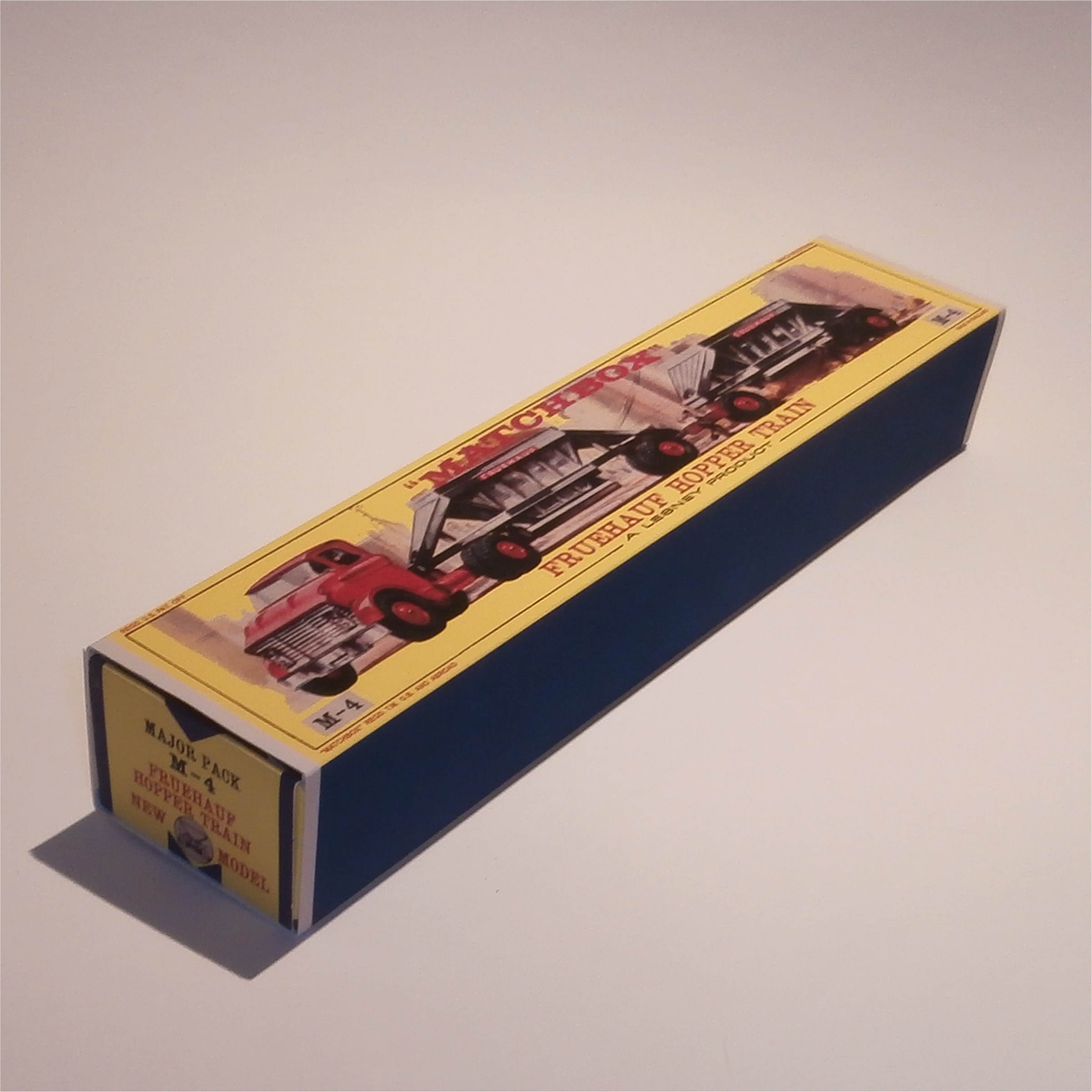 Matchbox Major Pack 4 b Fruehauf Hopper Train E Style Repro Box Set