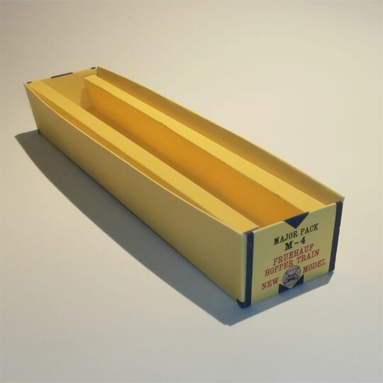 Matchbox Major Pack 4 b Fruehauf Hopper Train E Style Repro Box Tray and Insert