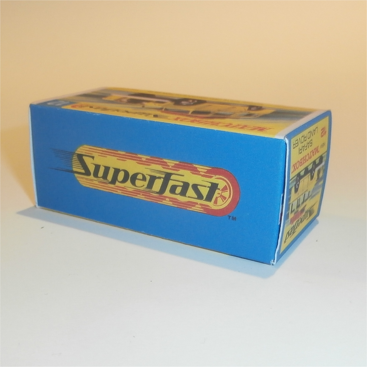 Matchbox Lesney Superfast 12 d Land Rover Safari G Style Repro Box