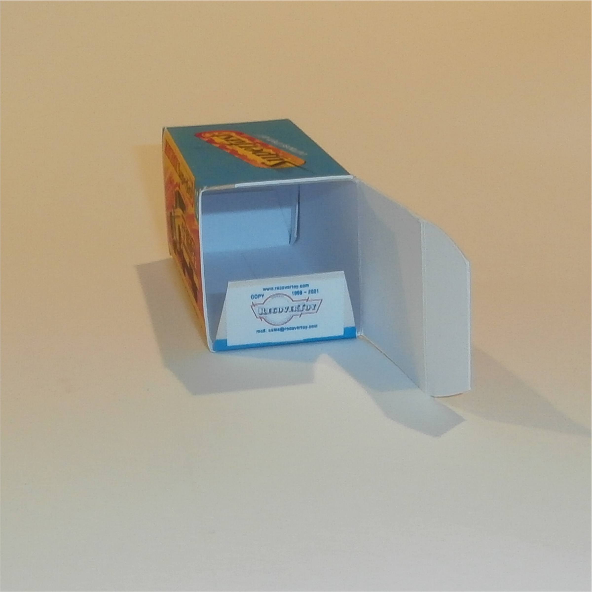 Matchbox Lesney Superfast 13 e Dodge Wreck Truck G Style Repro Box