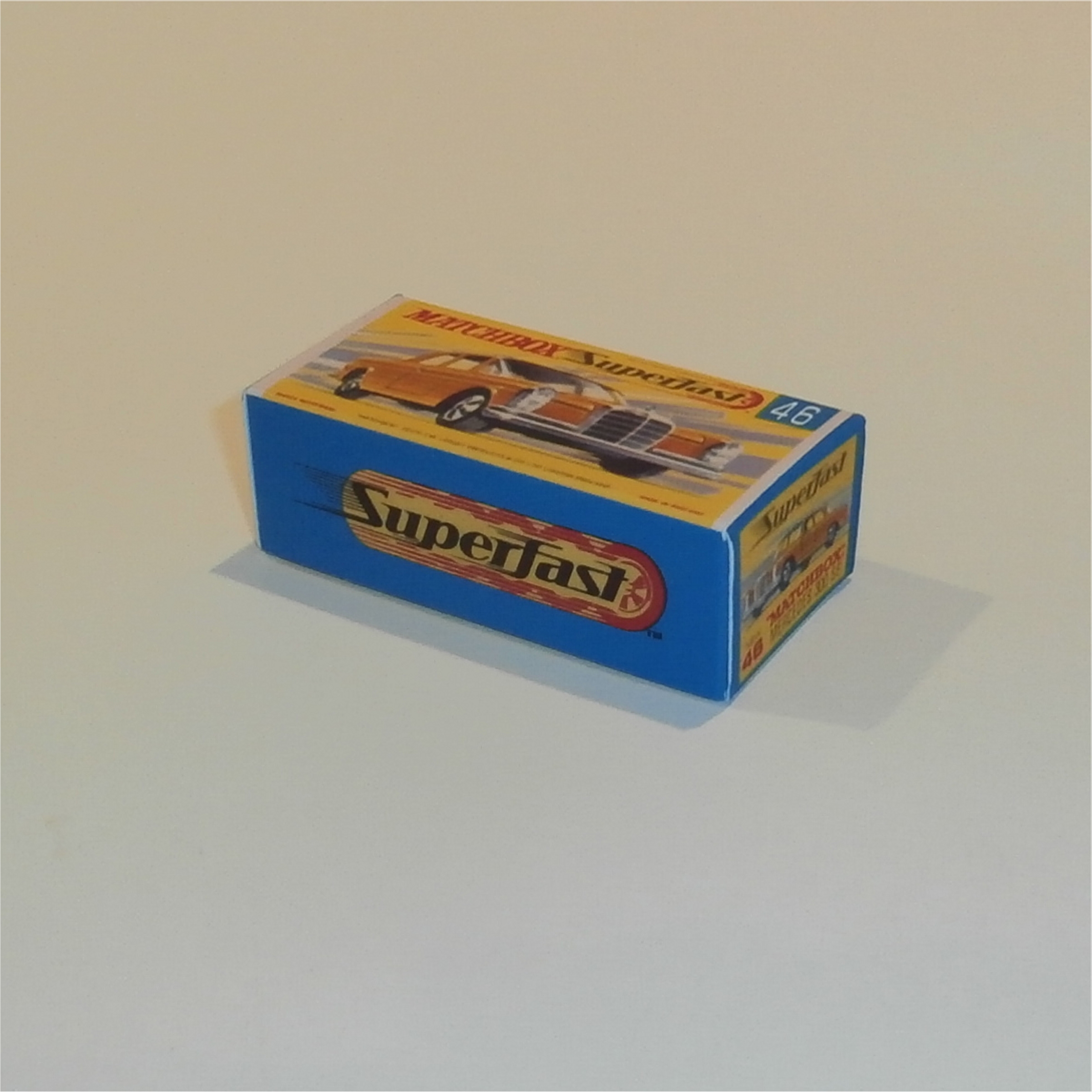 Matchbox Lesney Superfast 46 d Mercedes 300SE Sedan G Style Repro Box