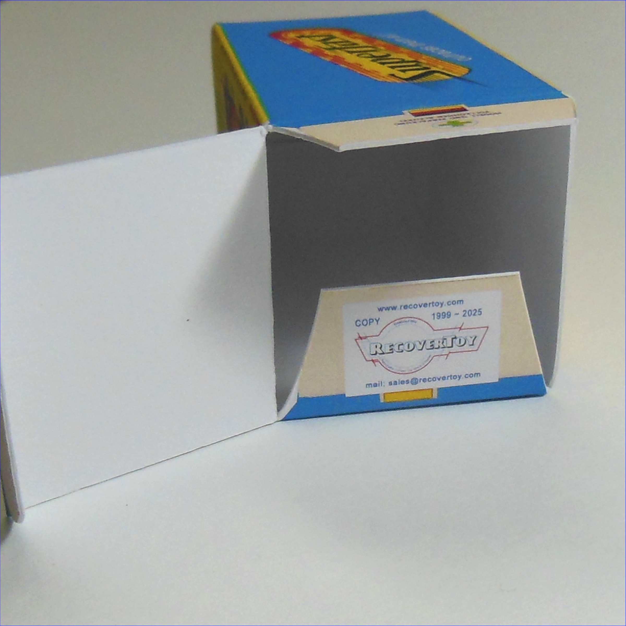 Matchbox Lesney Superfast 7d Ford Refuse Truck G Style Repro Box