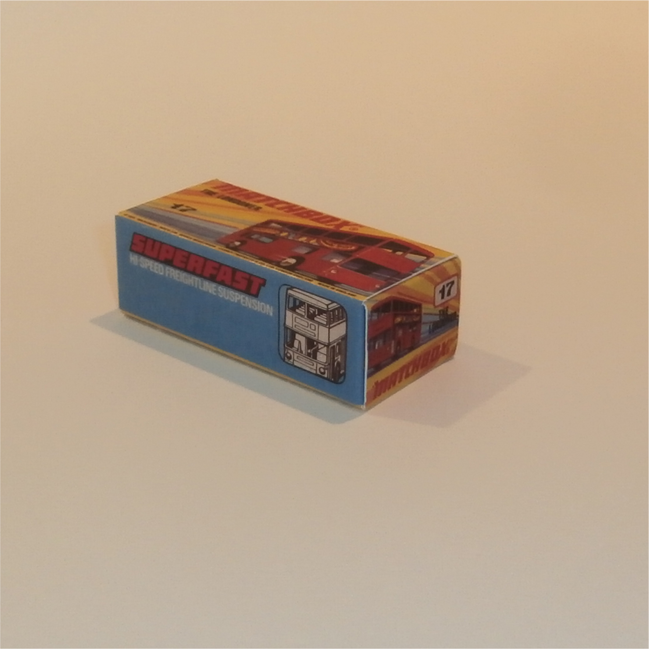 Matchbox Lesney Superfast 17 f2 The Londoner Bus I Style Repro Box