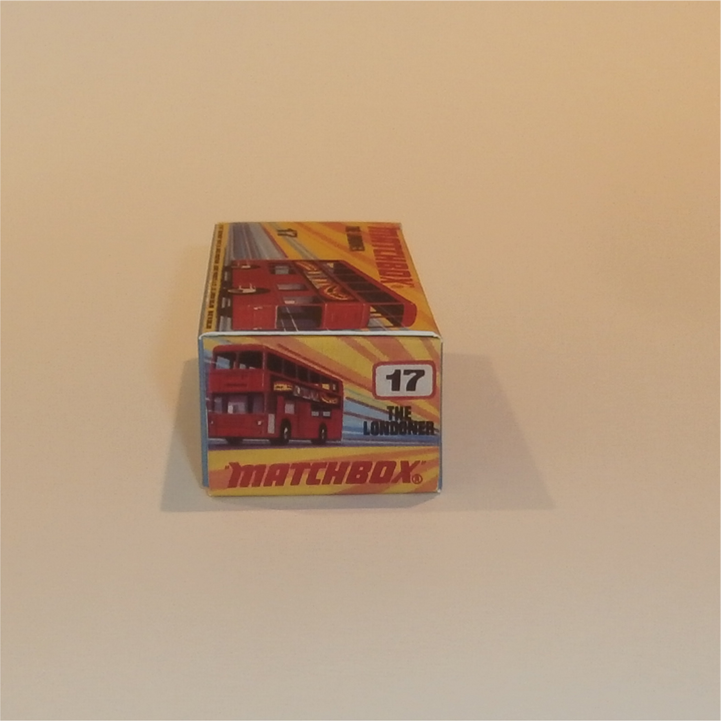 Matchbox Lesney Superfast 17 f2 The Londoner Bus I Style Repro Box