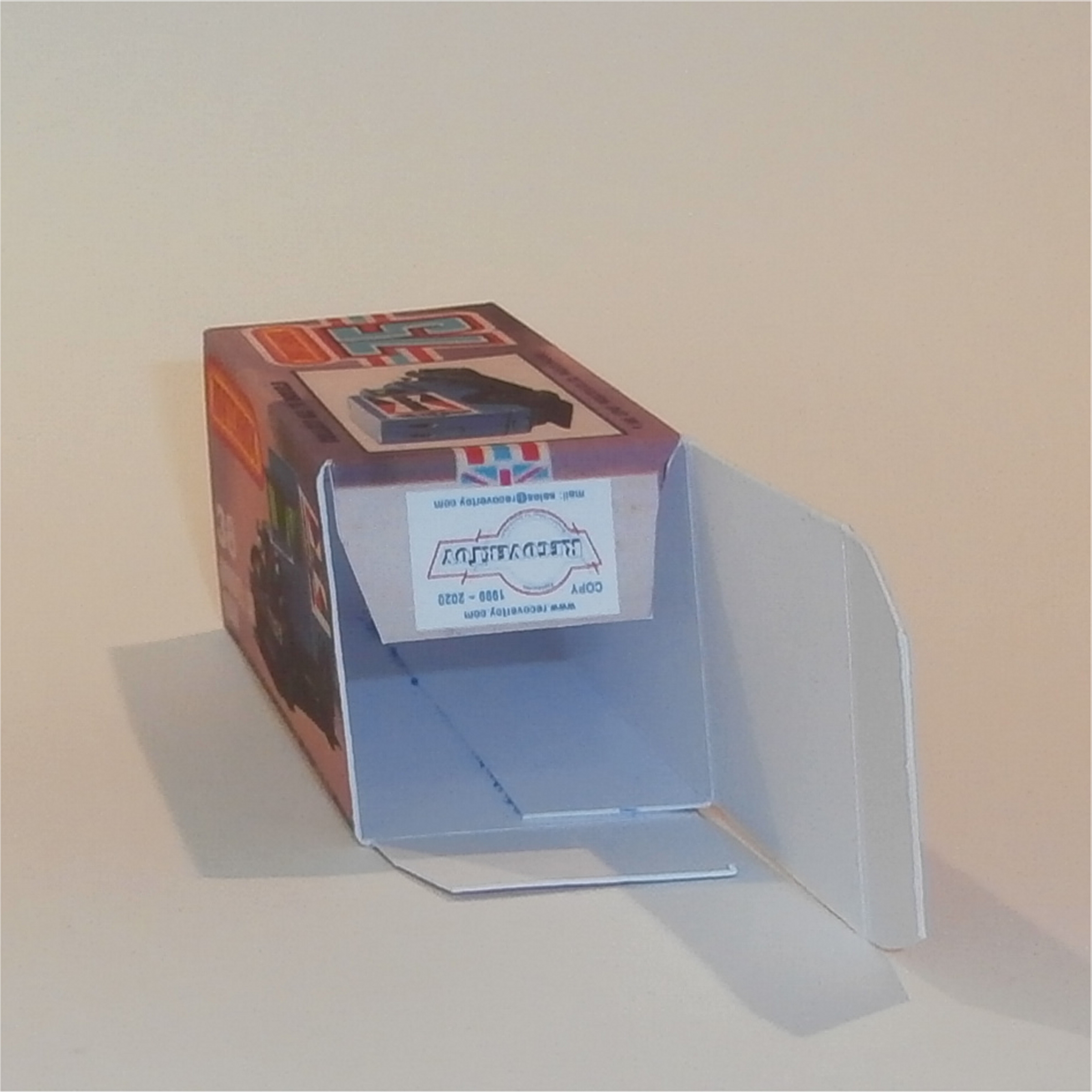 Matchbox Lesney Superfast 38 h Ford Model A Truck 'Champion' K Style Repro Box