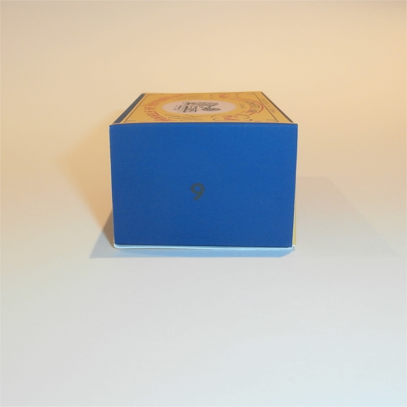 Matchbox Lesney Yesteryear 9 a Fowler Showman Engine A Style Repro Box