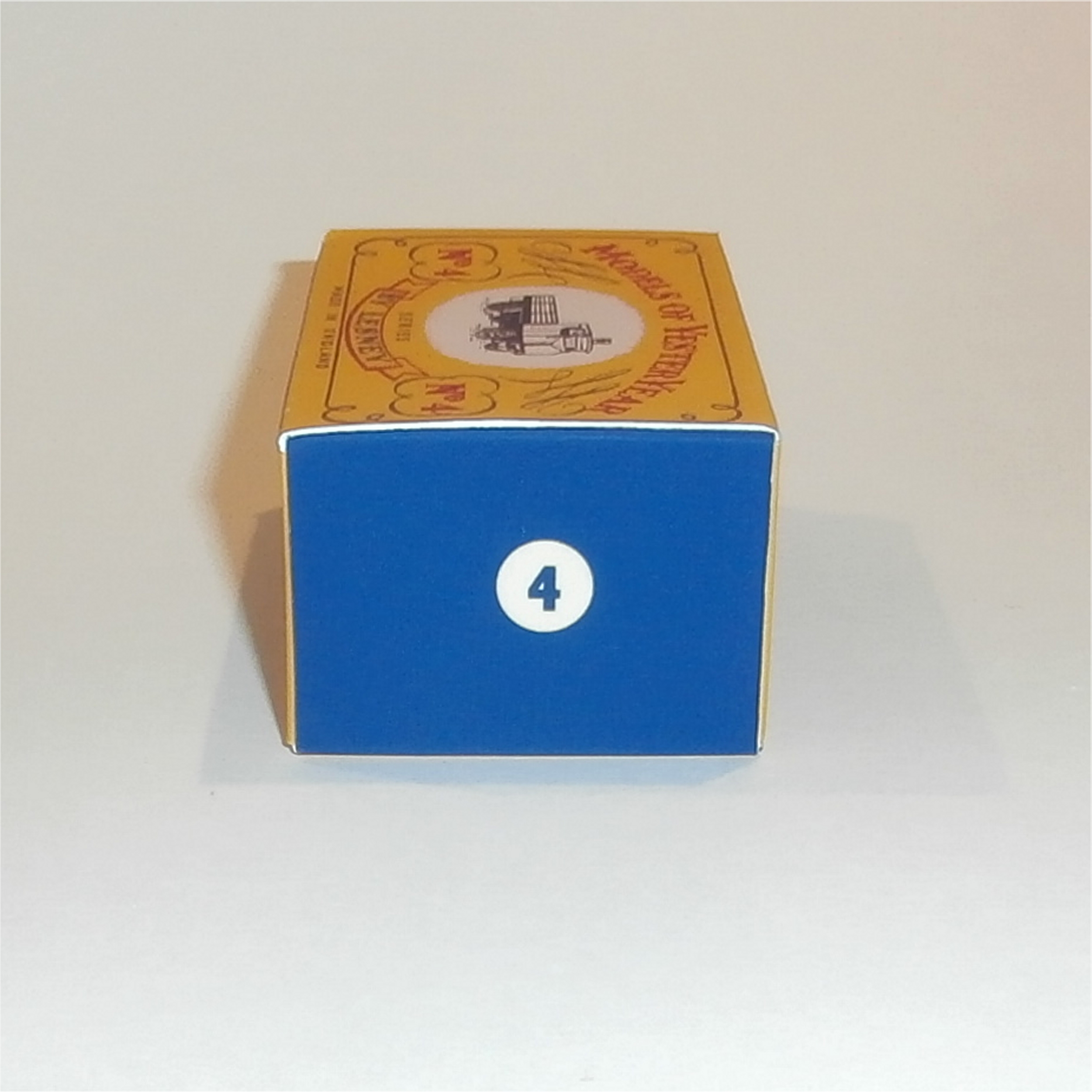 Matchbox Lesney Yesteryear 4a Sentinel Steam Waggon B Style Repro Box