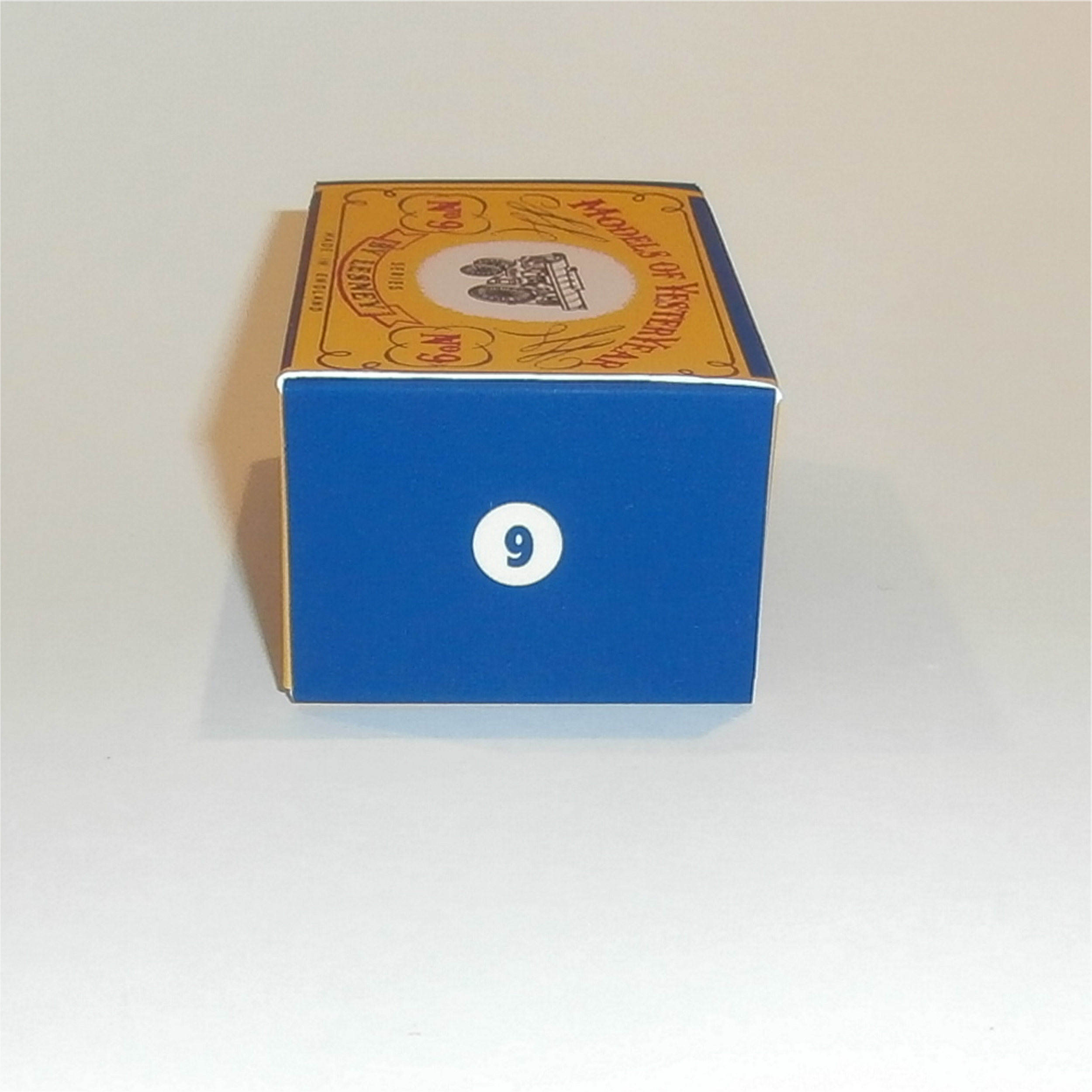 Matchbox Lesney Yesteryear 9 a2 Fowler Showman Engine B Style Repro Box