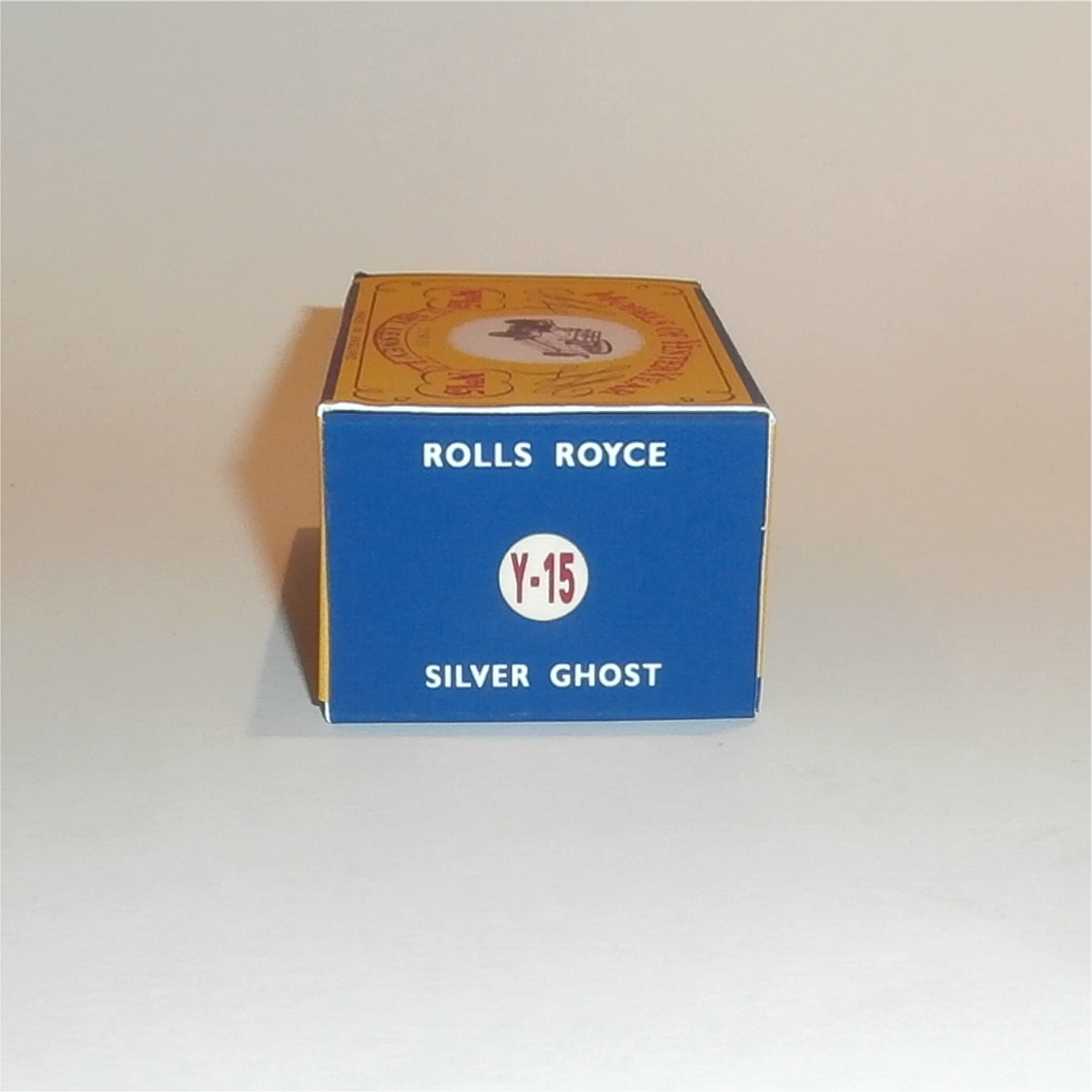Matchbox Lesney Yesteryear 15 a Rolls Royce Silver Ghost C Style Repro Box