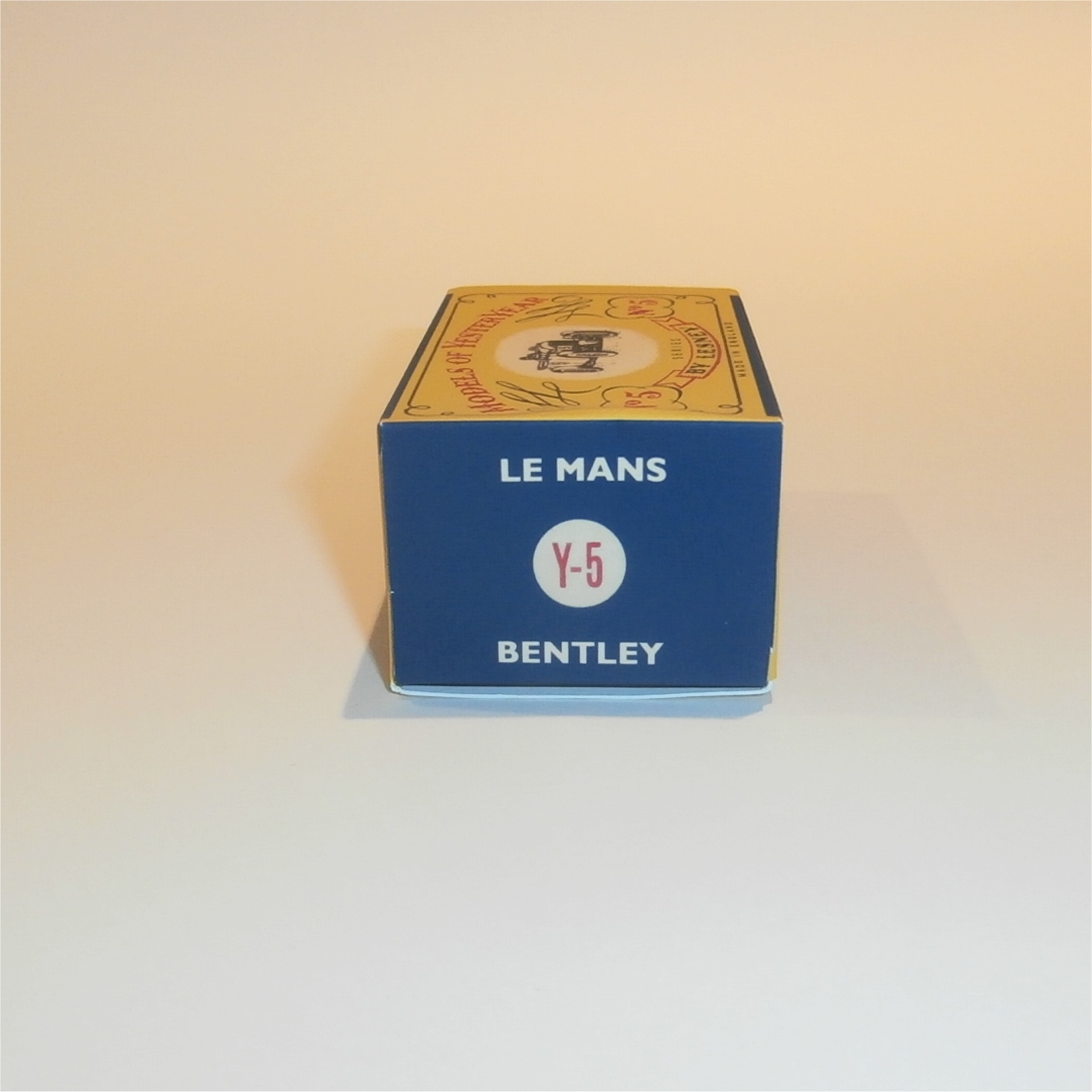 Matchbox Lesney Yesteryear 5 a Le Mans Bentley C Style Repro Box