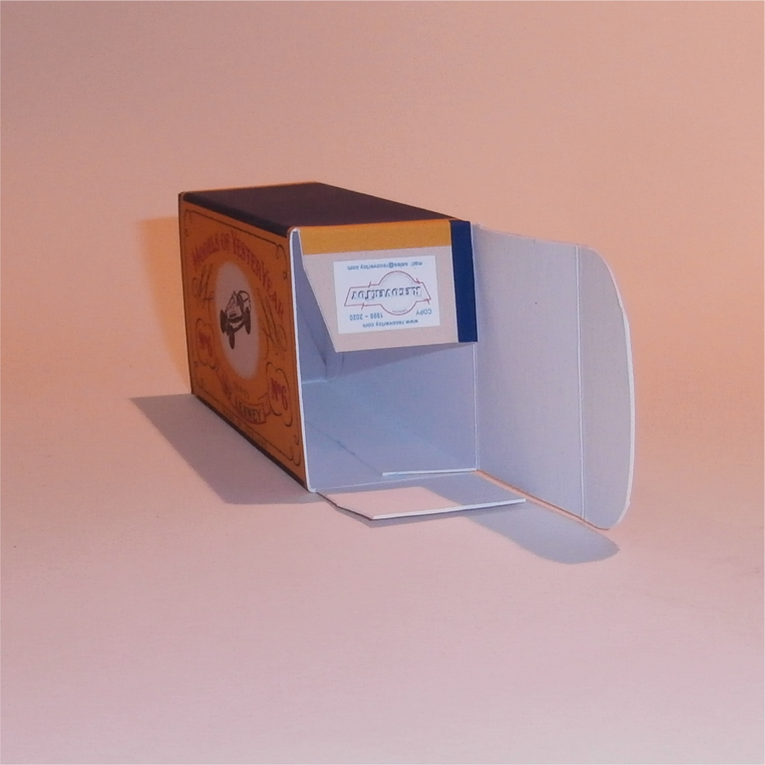 Matchbox Lesney Yesteryear 6 b 1926 Type 35 Bugatti C Style Repro Box