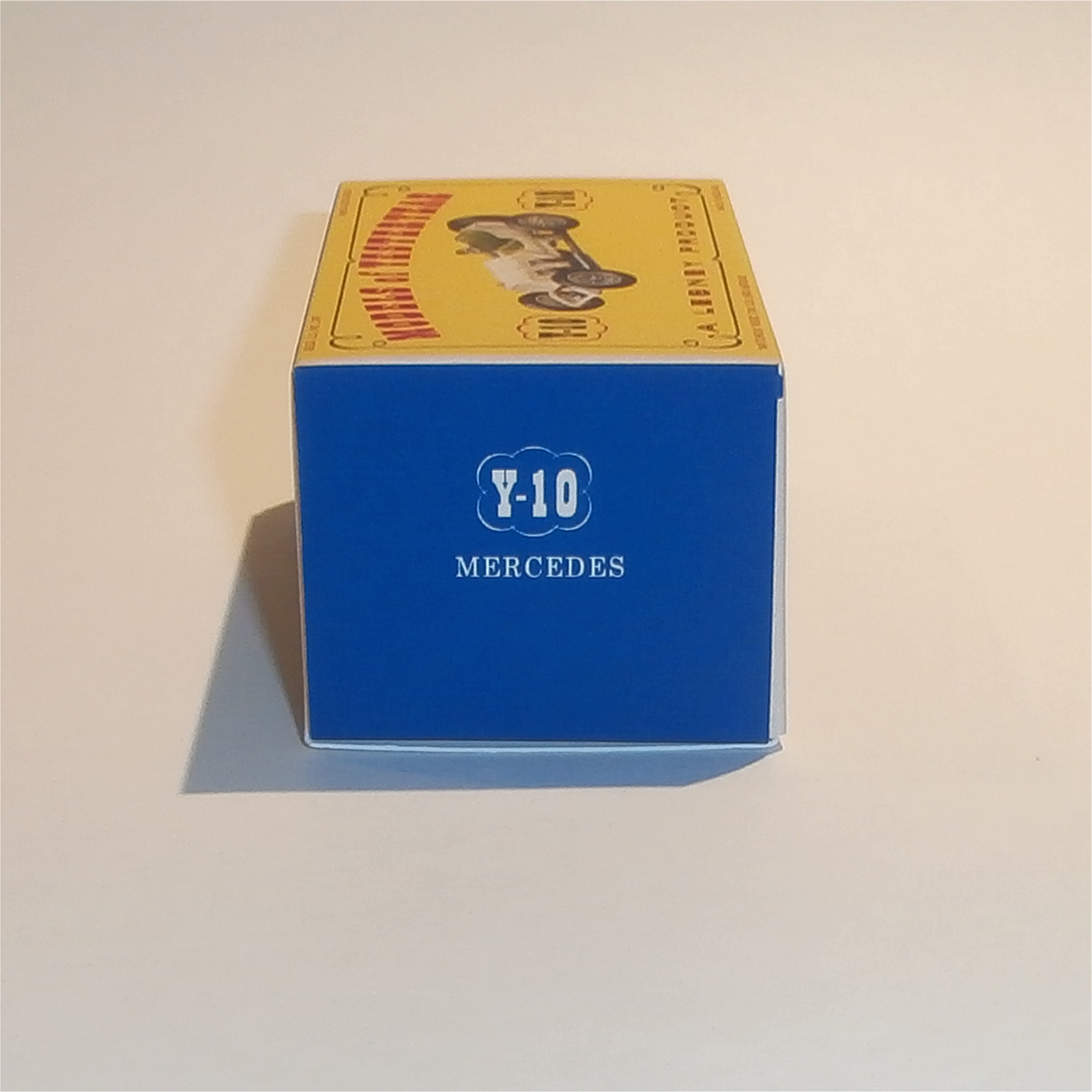 Matchbox Lesney YesterYear 10 a Mercedes 1908 Coupe D1 Style Repro Box