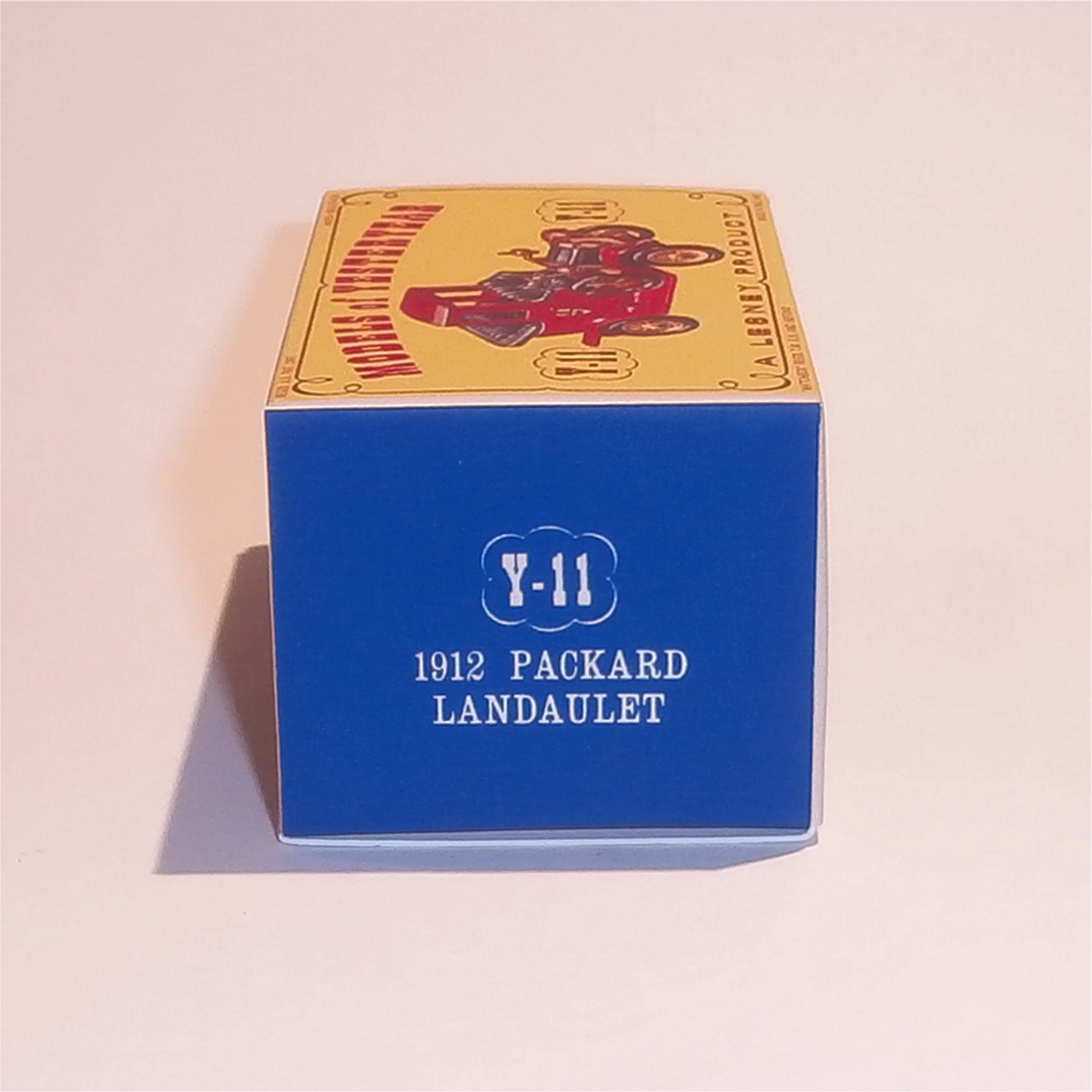 Matchbox Lesney Yesteryear 11 b 1912 Packard Landaulet D1 Style Repro Box