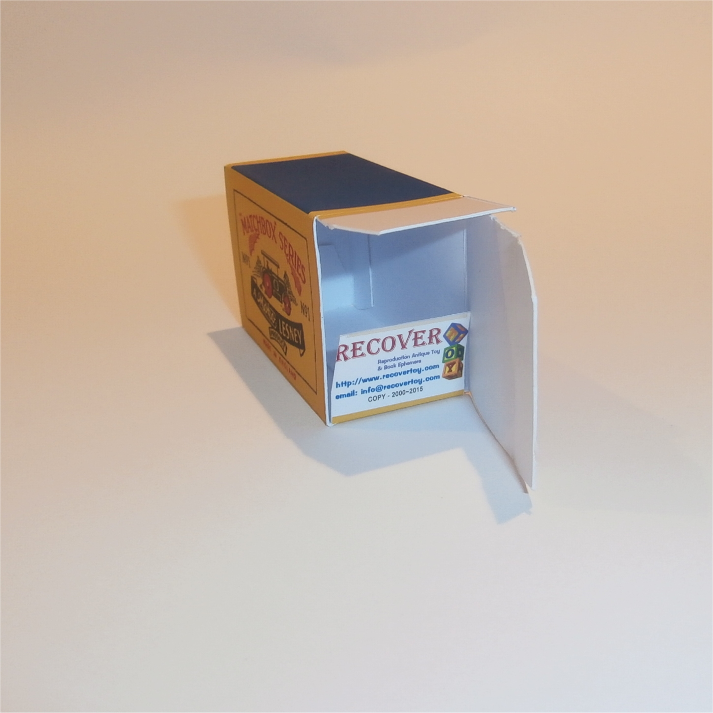 Matchbox Moko Lesney 1a Road Roller A Style Repro Box