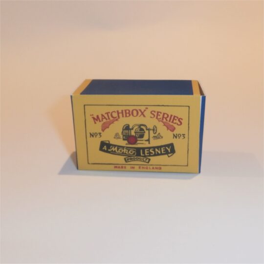 Matchbox Moko Lesney 3a Cement Mixer A Style Repro Box