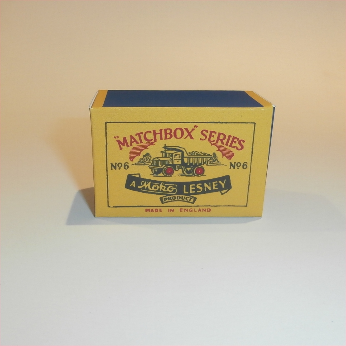 Matchbox Moko Lesney 6a Quarry Truck A Style Repro Box