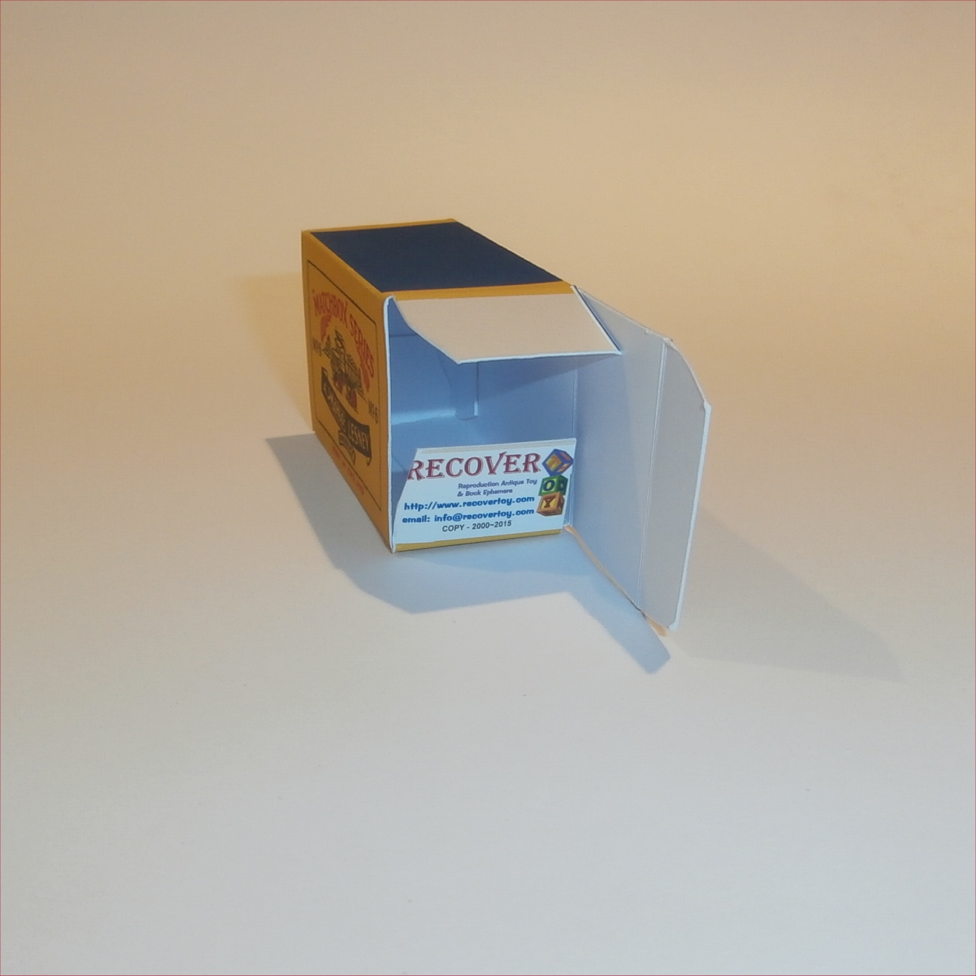 Matchbox Moko Lesney 6a Quarry Truck A Style Repro Box