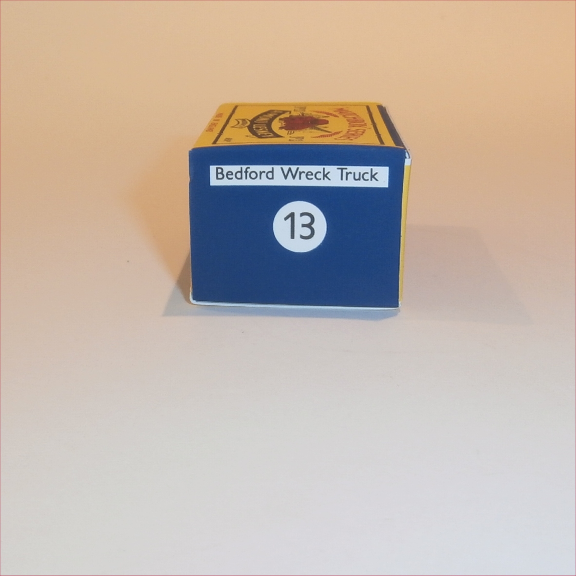 Matchbox Lesney 13a Bedford Wreck Truck Repro Box