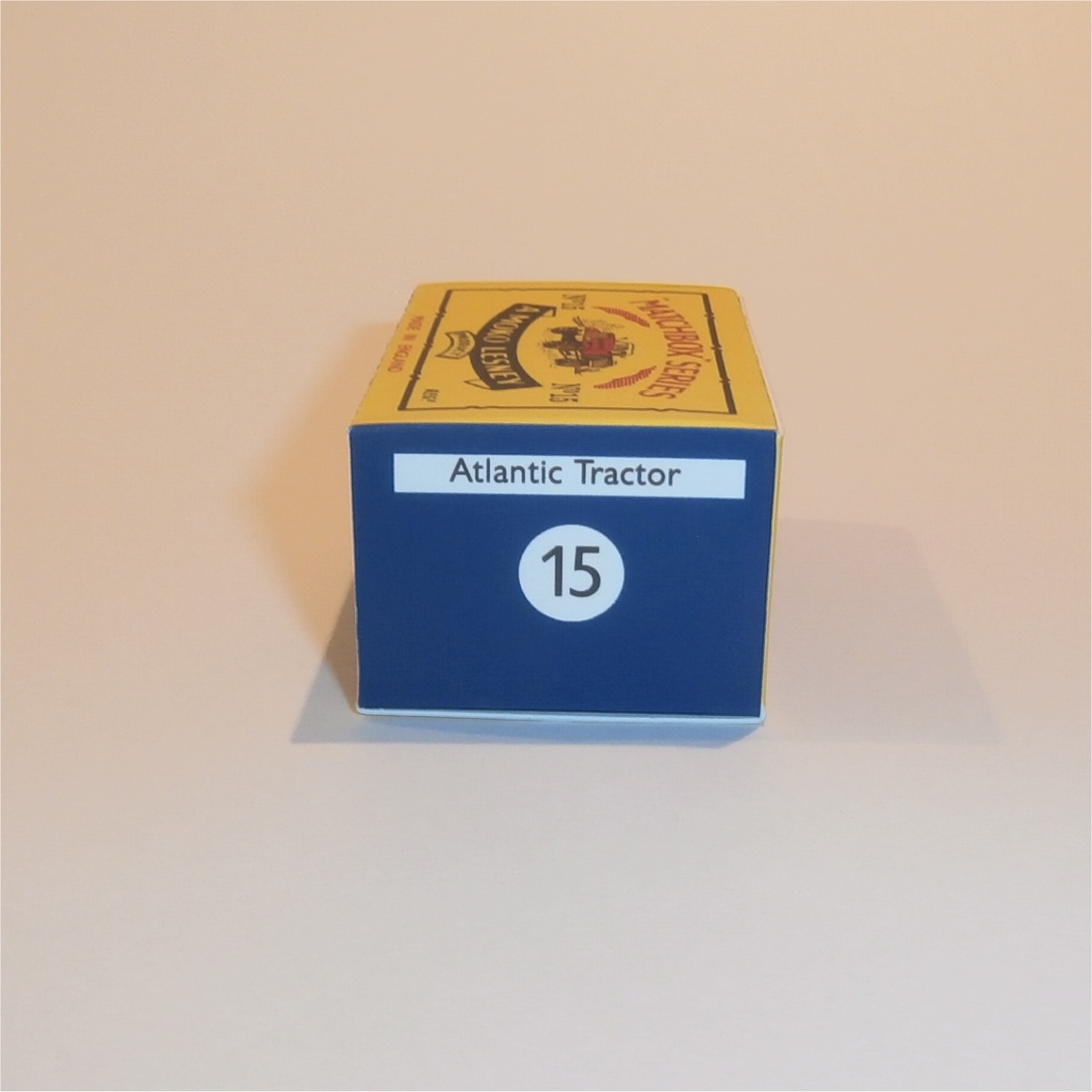 Matchbox Lesney 15b Atlantic Tractor B Style Repro Box