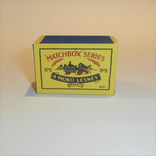 Matchbox Lesney 2a Dumper B Style Repro Box