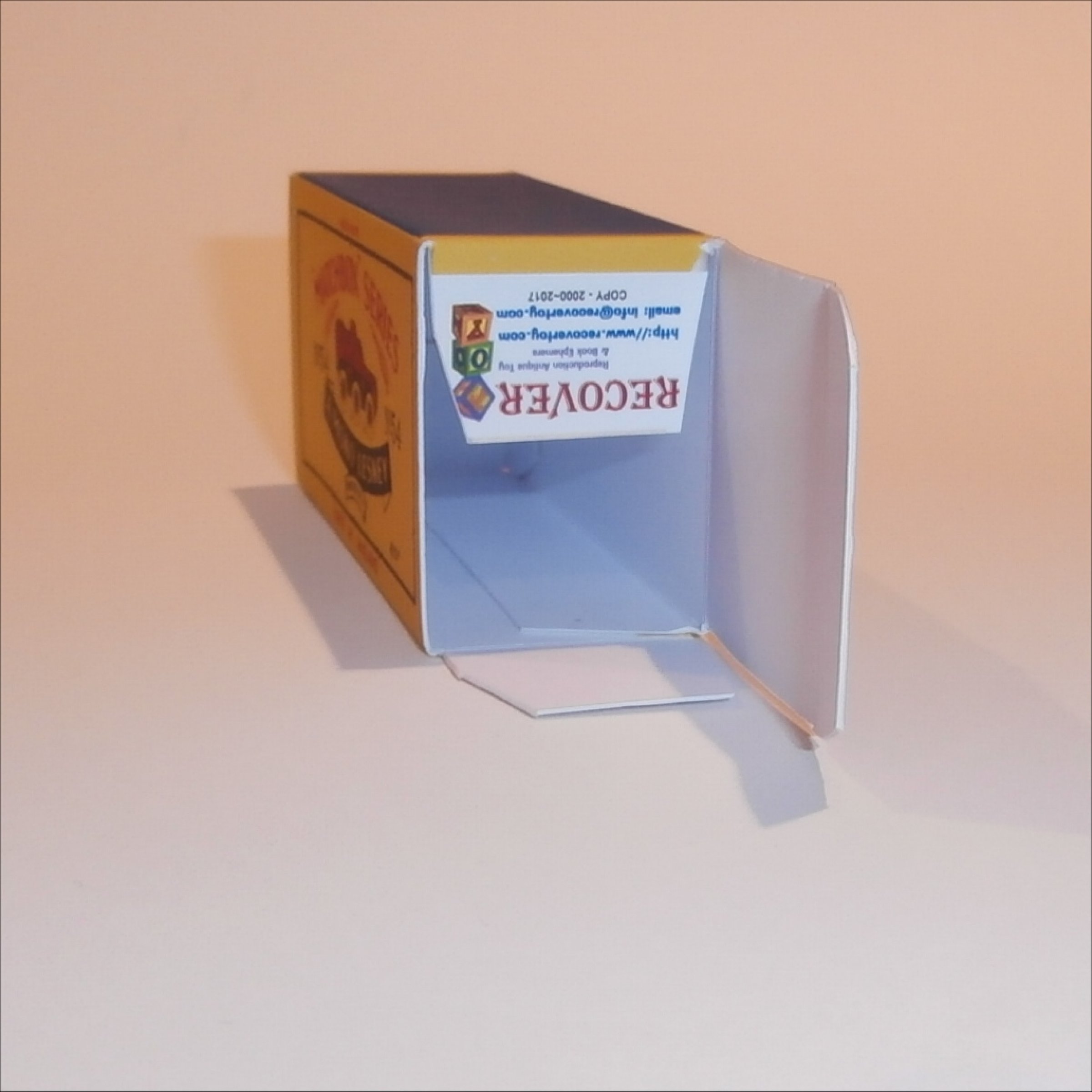 Matchbox Lesney 54a Saracen Personnel Carrier B Style Repro Box