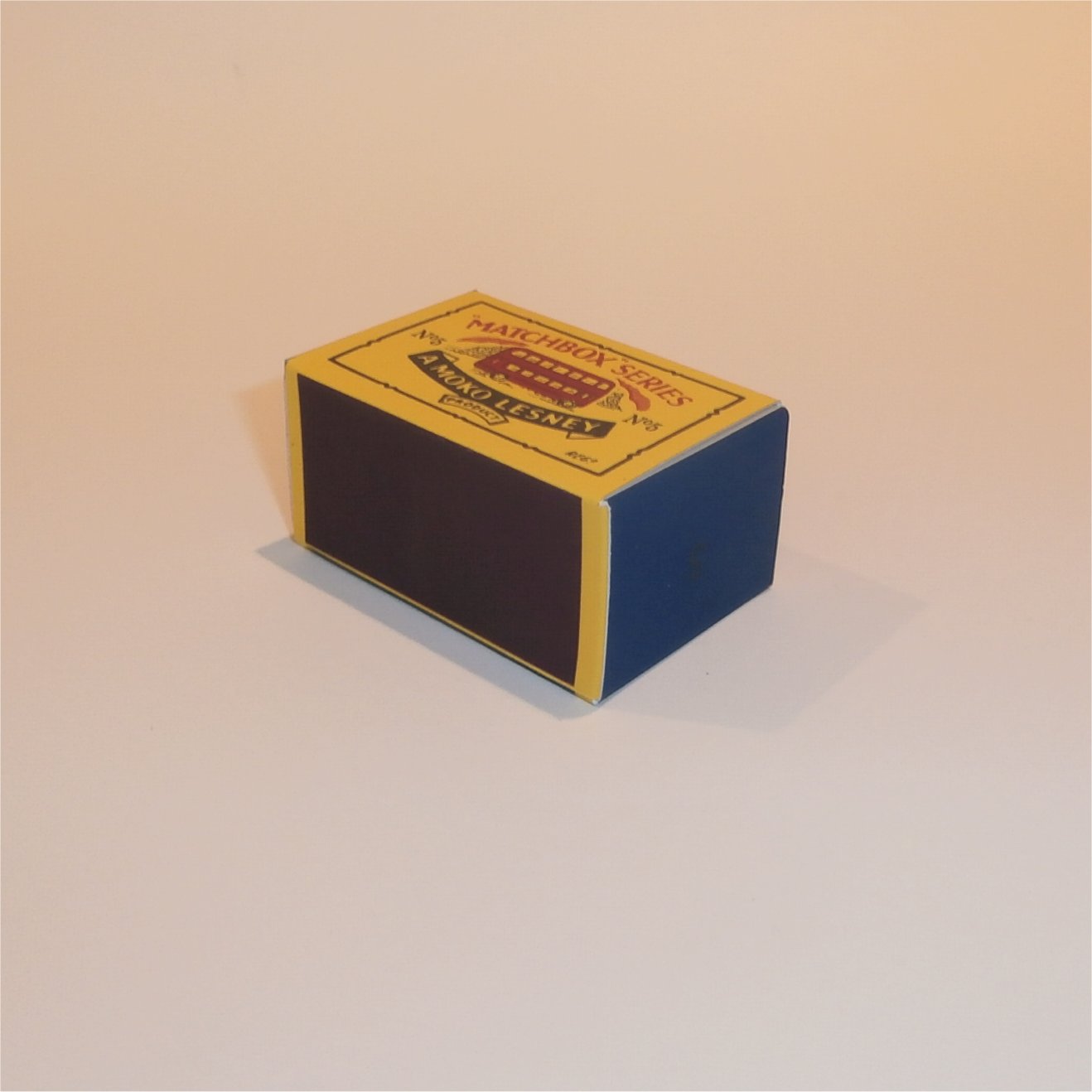 Matchbox Lesney 5a1 London Bus 'No Signs' 52mm B Style Repro Box