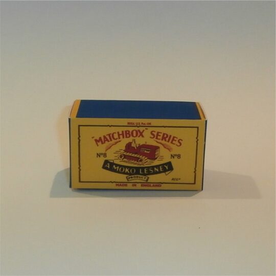 Matchbox Lesney 8c Caterpillar Tractor B Style Repro Box