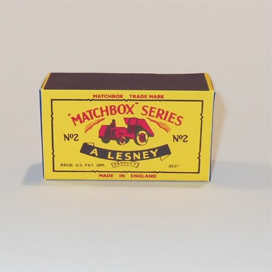 Matchbox Lesney 2b Dumper C Style Repro Box