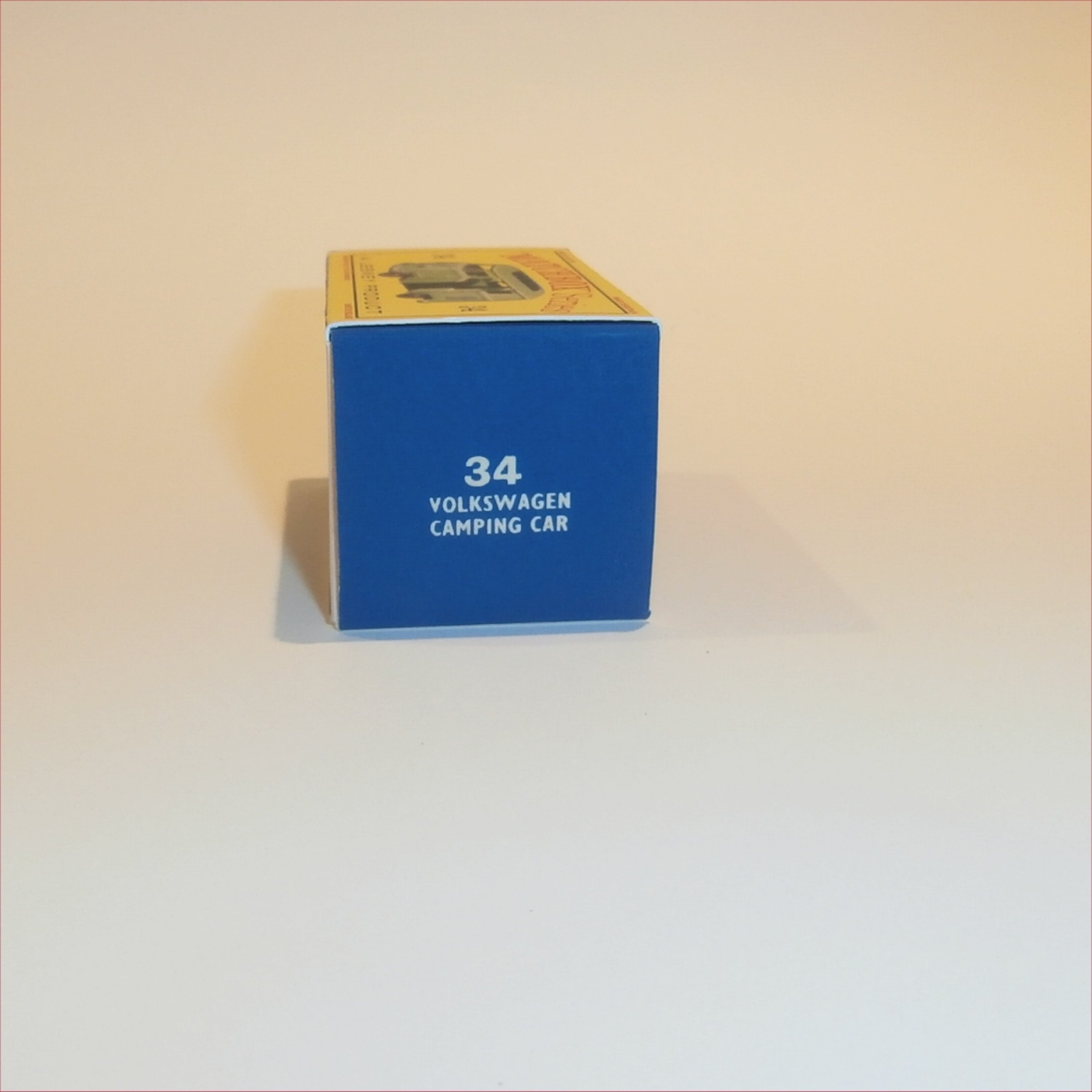 Matchbox Lesney 34b Volkswagen Camper Empty D Style Repro Box