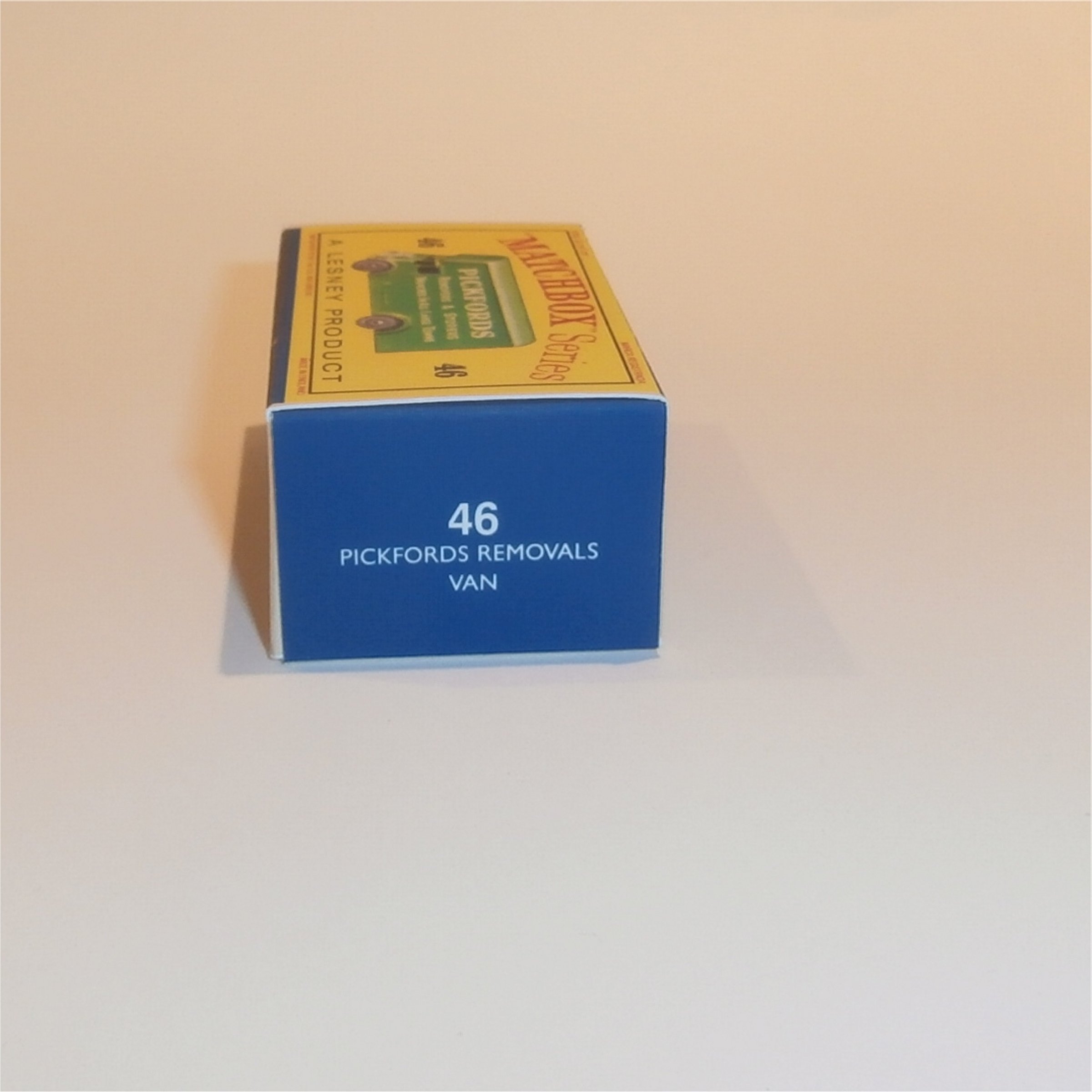 Matchbox Lesney 46b1 Pickfords Van Empty D Style Repro Box