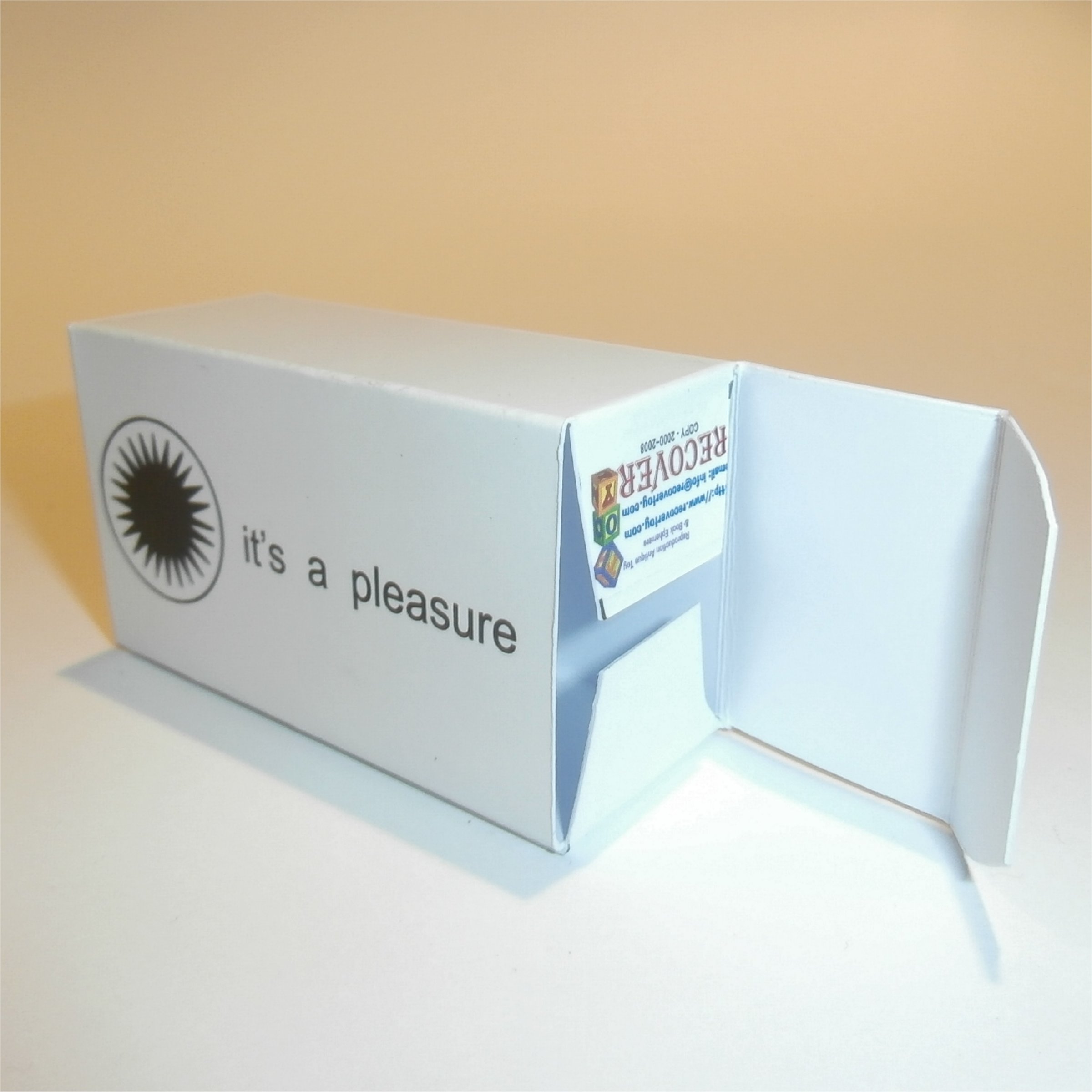 Matchbox Lesney 46b2 Bealesons Van Custom Promotional White Repro Box
