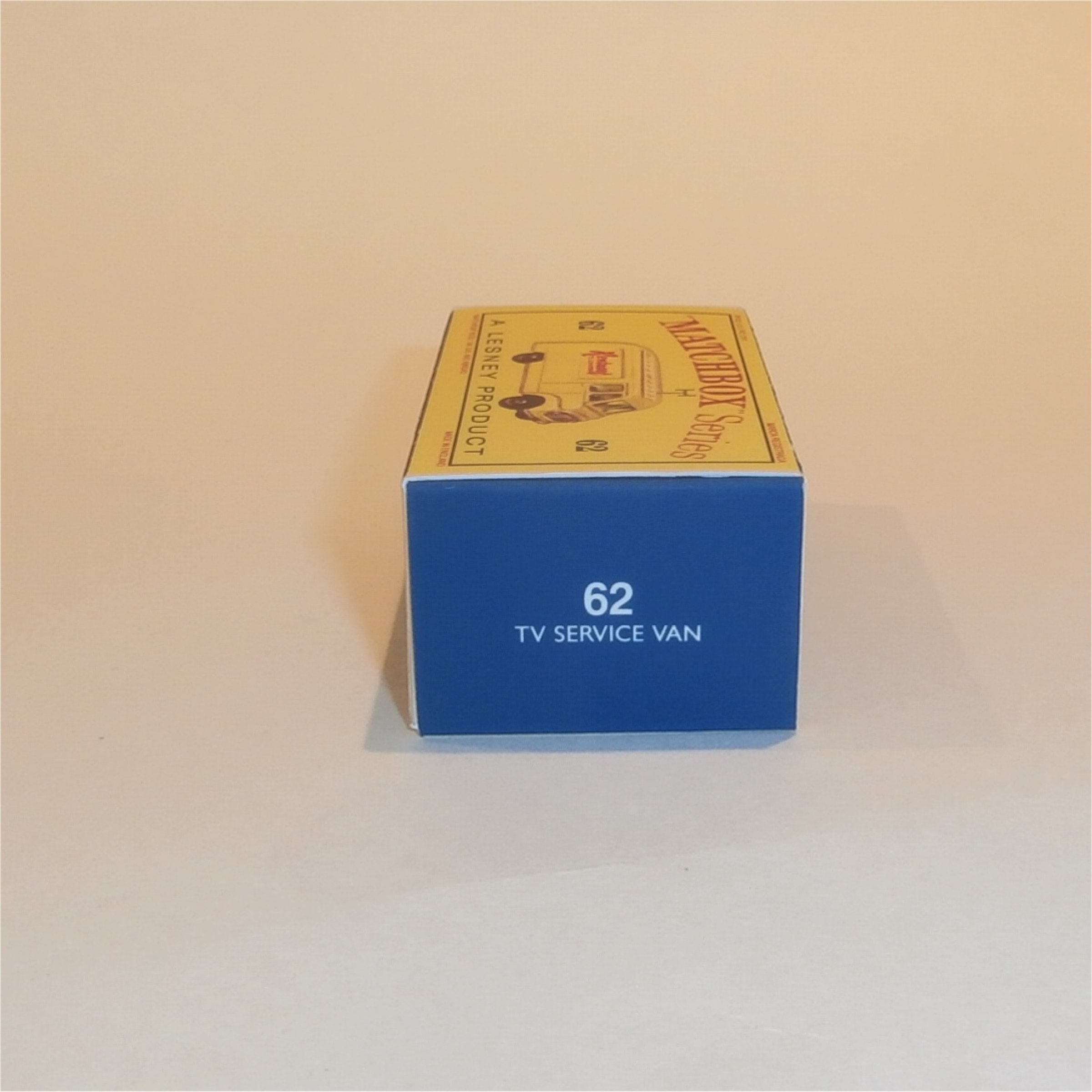 Matchbox Lesney 62b Commer TV Service Van Empty D Style Repro Box