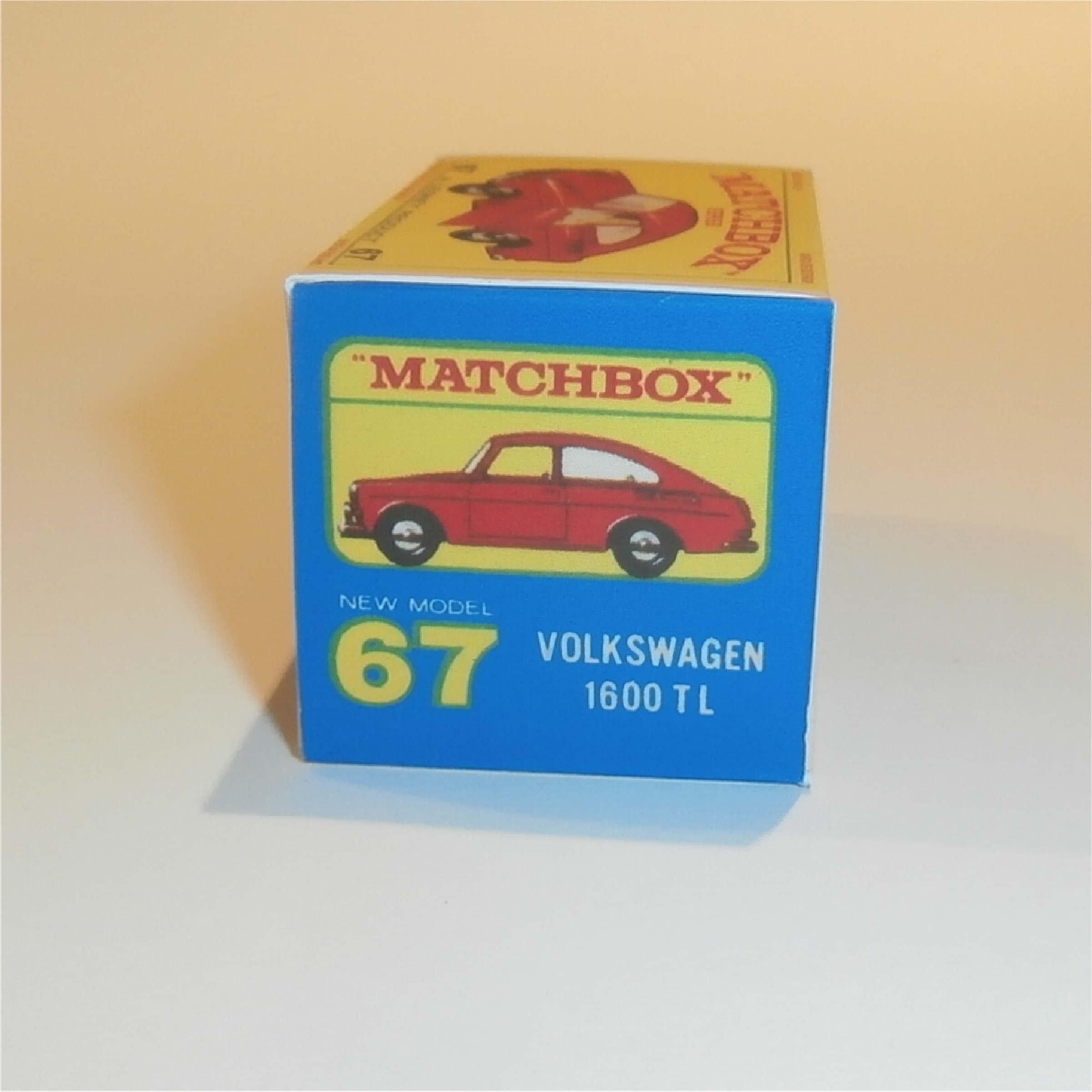 Matchbox Lesney 67b Volkswagen 1600 TL E Style Repro Box