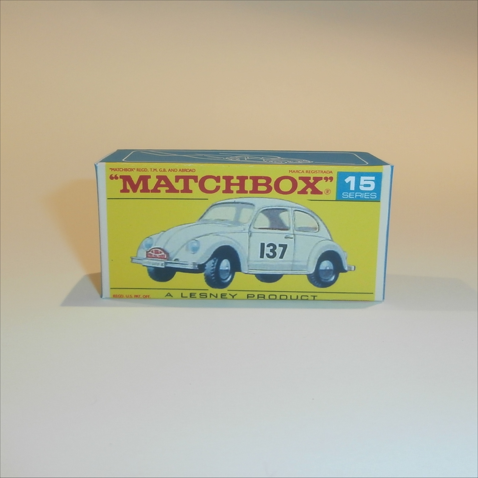 Matchbox Lesney 15d Volkswagen 1500 F Style Repro Box