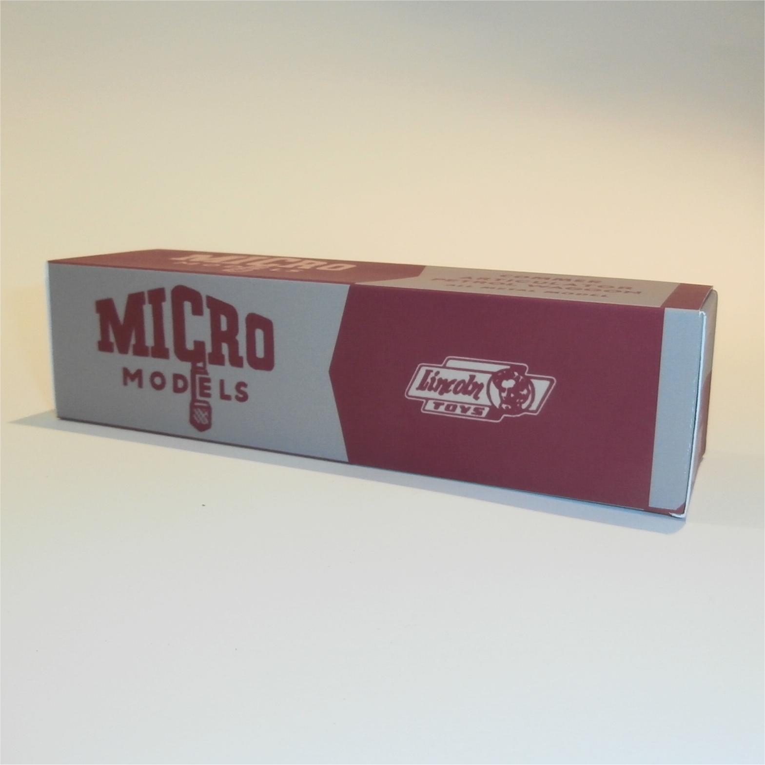 Micro Models 4317 Lincoln Commer Articulator Tanker Petrol Waggon Reproduction Box
