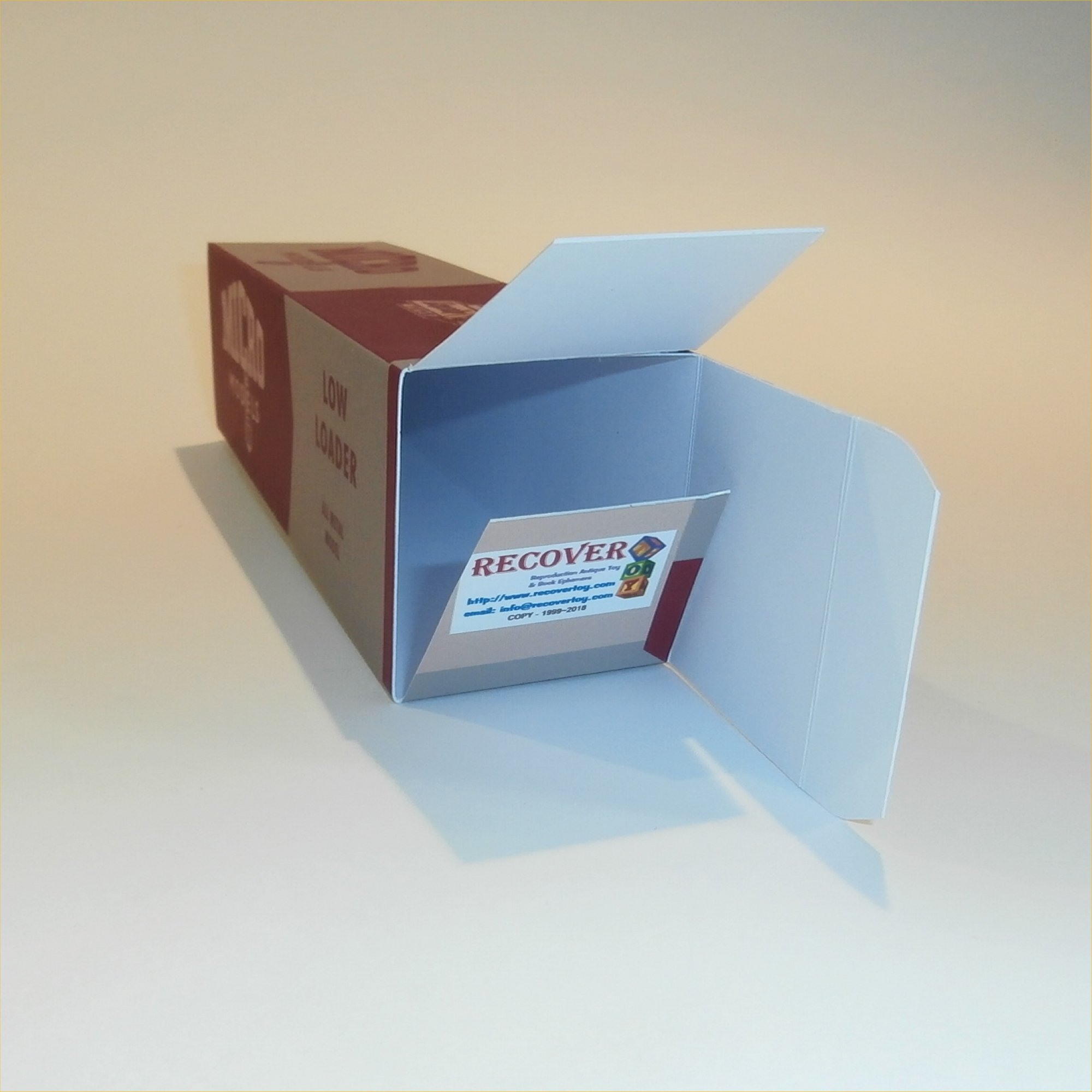 Micro Models 4341 Lincoln Commer Articulated Low Loader Reproduction Box