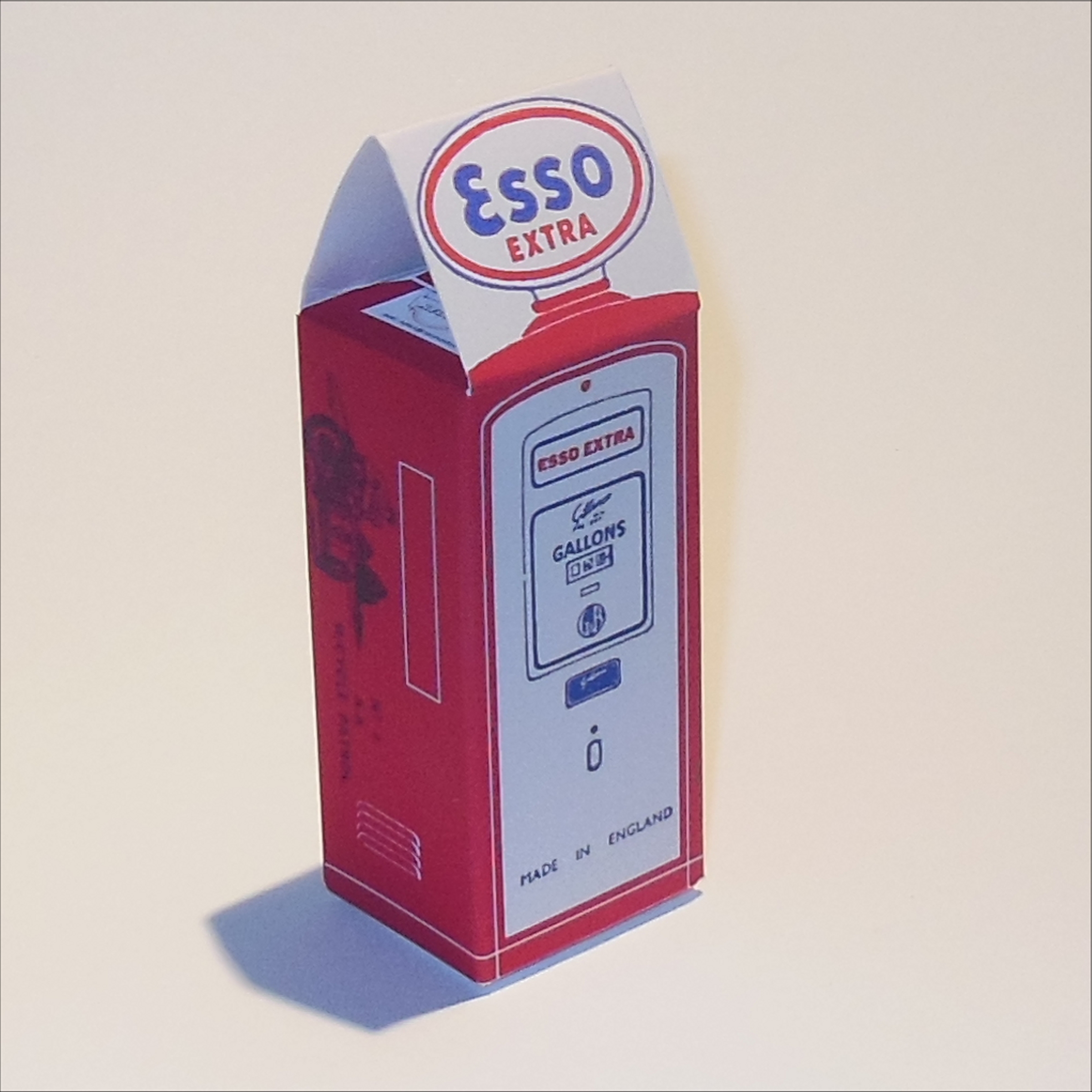 Morestone Esso Petrol Pump Series 1 AA Service Motor Cycle Repro Box