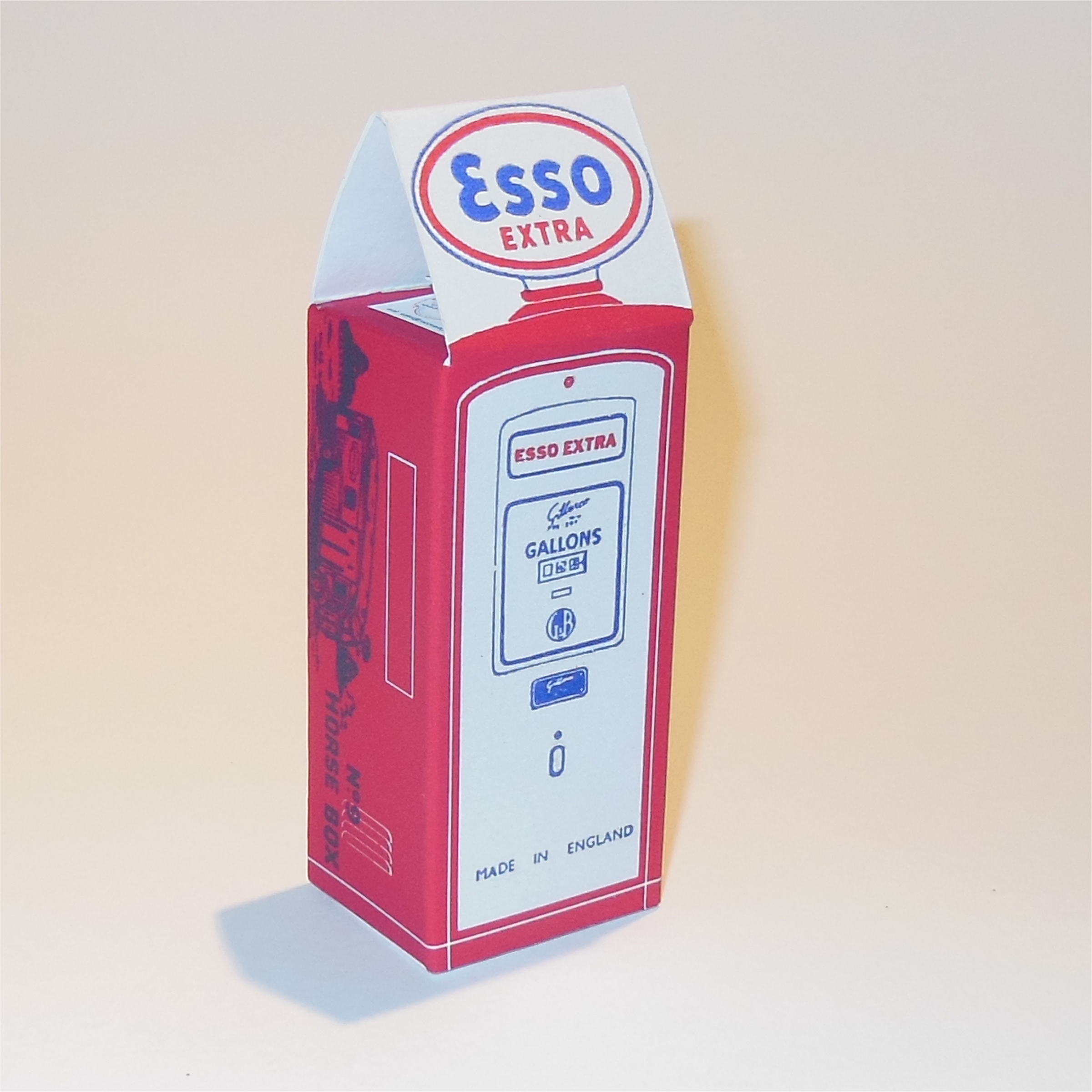 Morestone Esso Petrol Pump Series 9 AEC Horse Box Float Repro Box